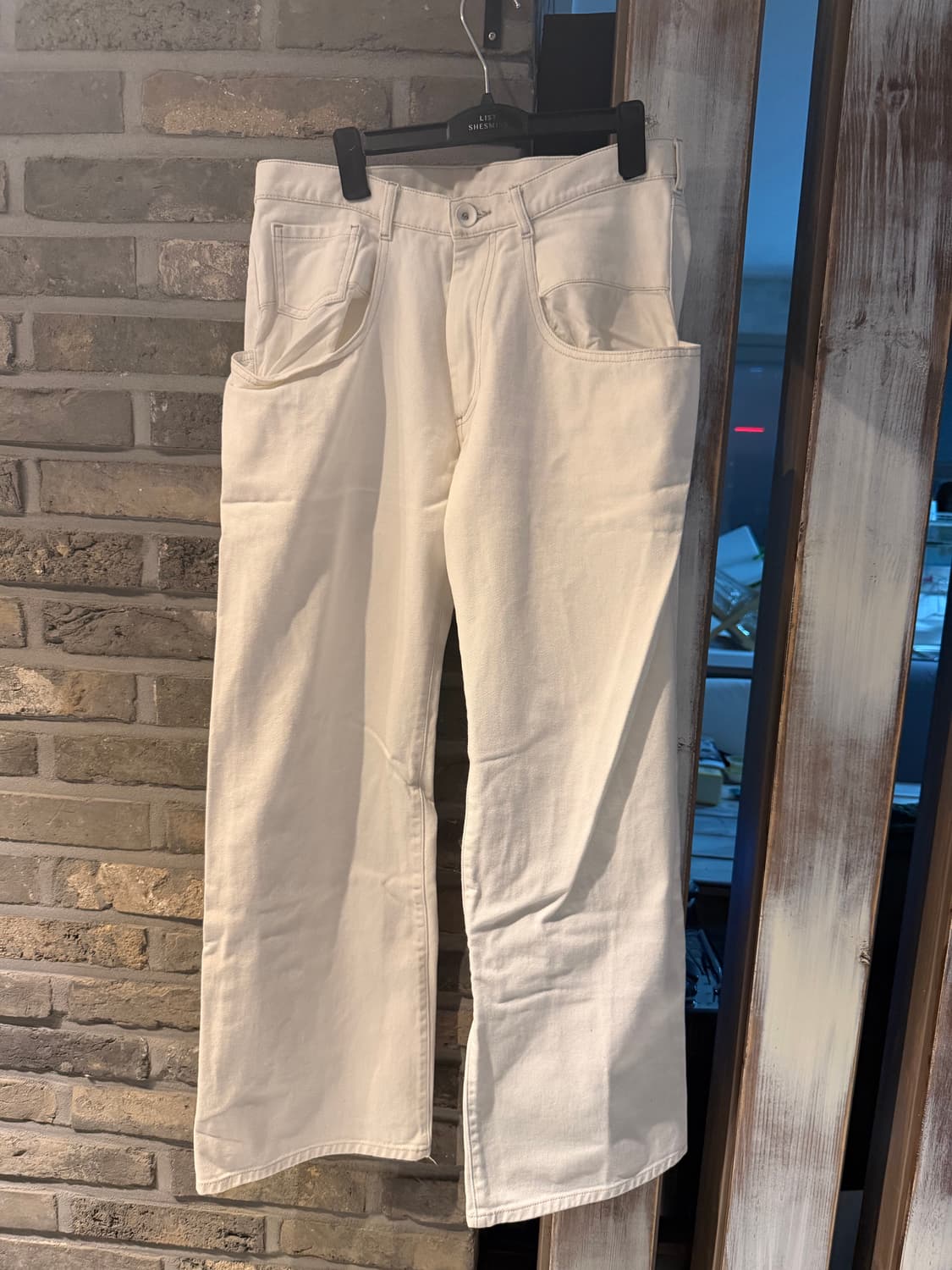 마르지엘라 콘트라스트 화이트 데님 상품이미지1