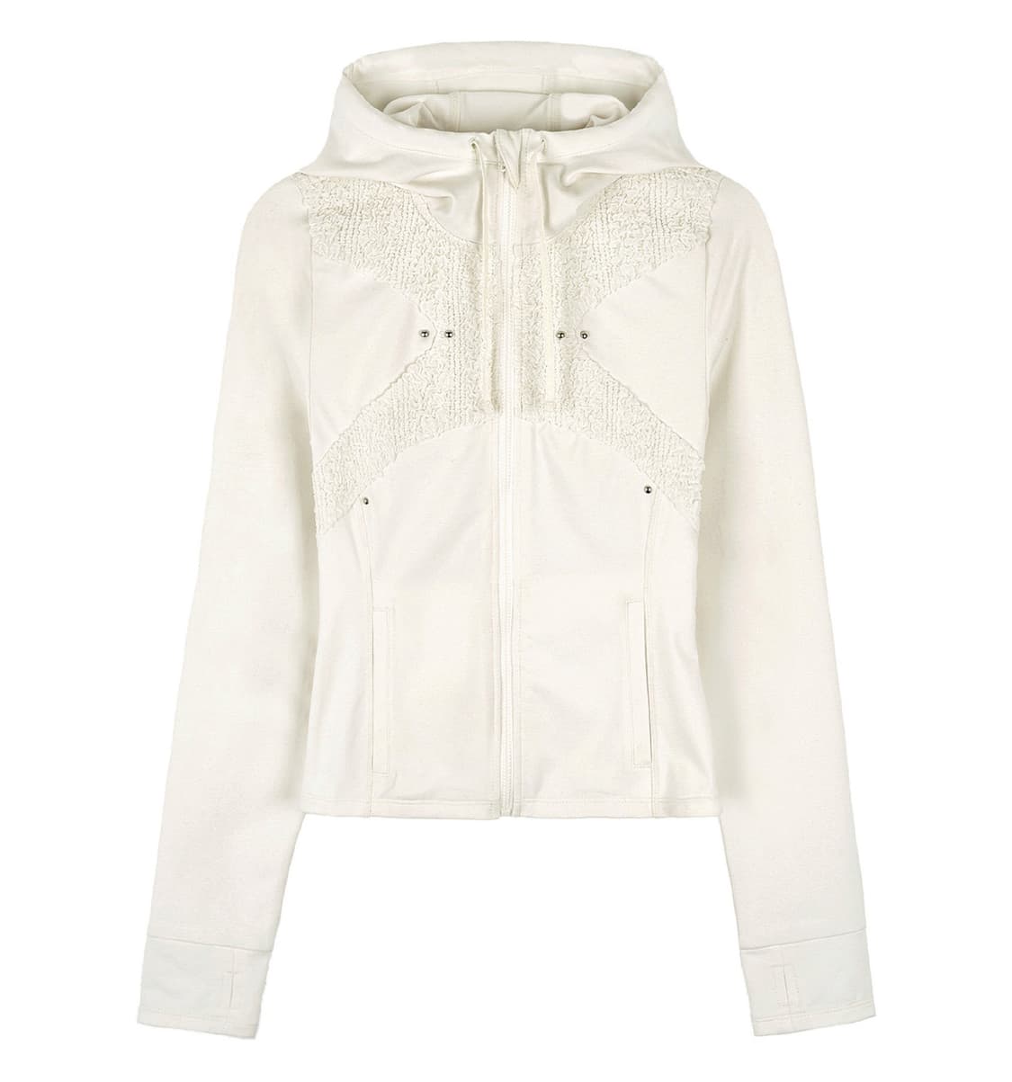 bonnae 본네  pierced finger hole hoodie jk 상품이미지3