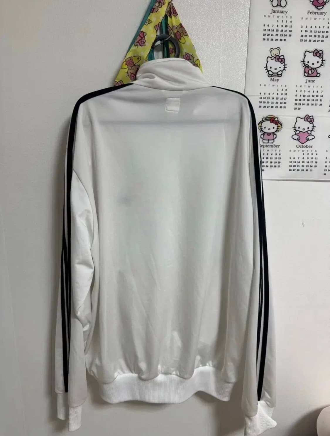 아디다스 화이트 구파이어버드 져지 XL 상품이미지4