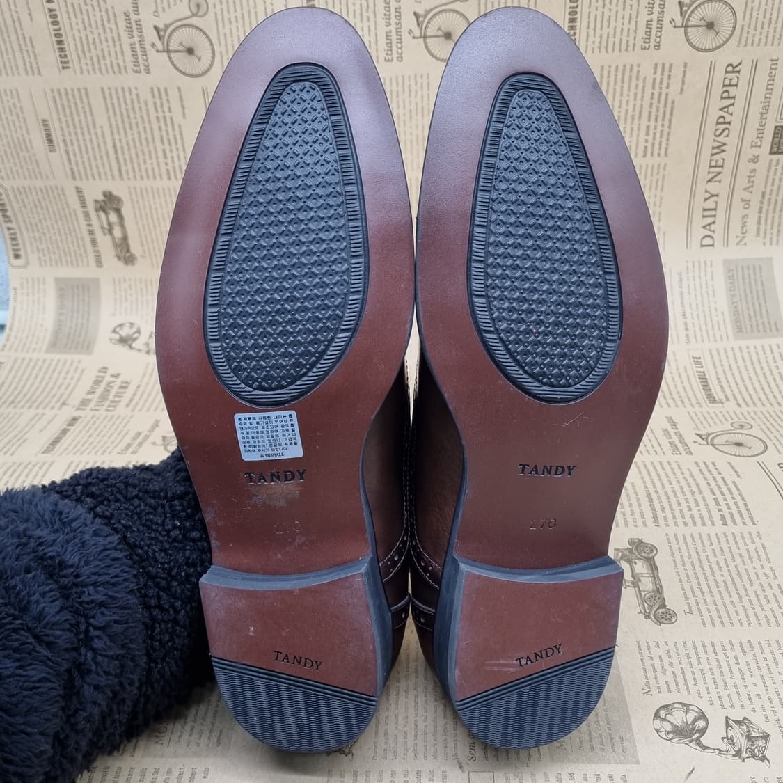 탠디 남성정장구두 270 상품이미지3