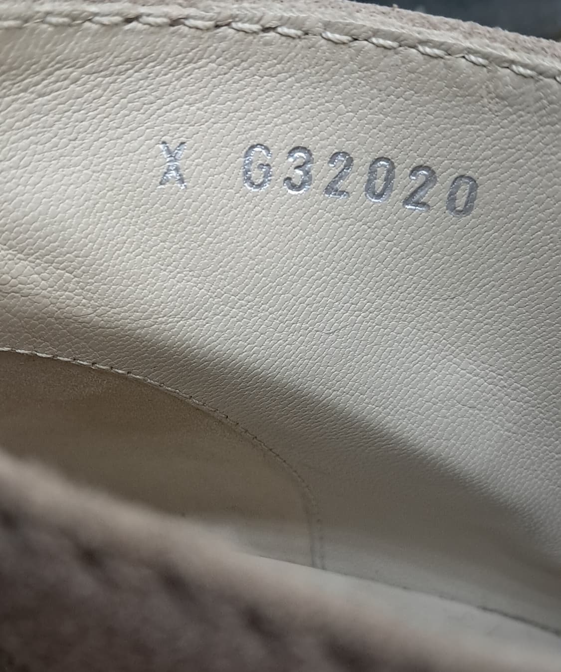 샤넬 스웨이드 캡 토 자퍼 앵클부츠 38 상품이미지9