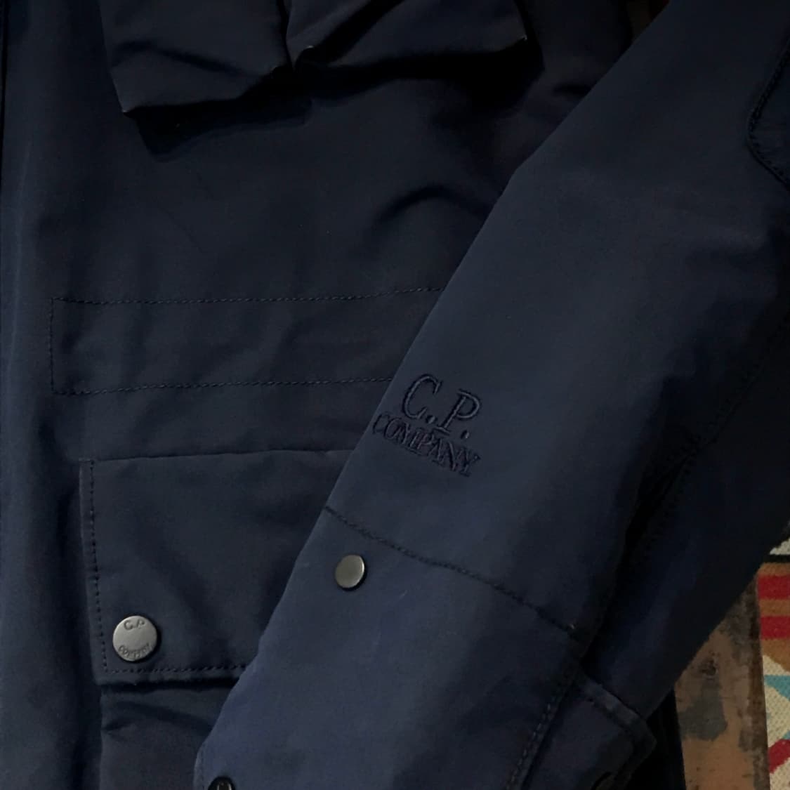 CP 씨피컴퍼니 4포켓 다크네이비 고글 자켓 남성 105 사이즈 상품이미지4