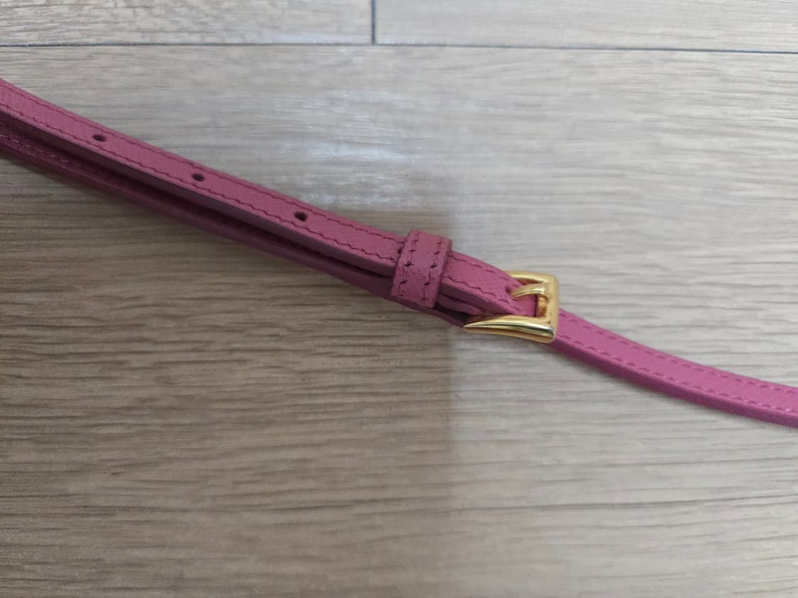 프라다 사피아노 가죽 미니백 핑크 상품이미지6