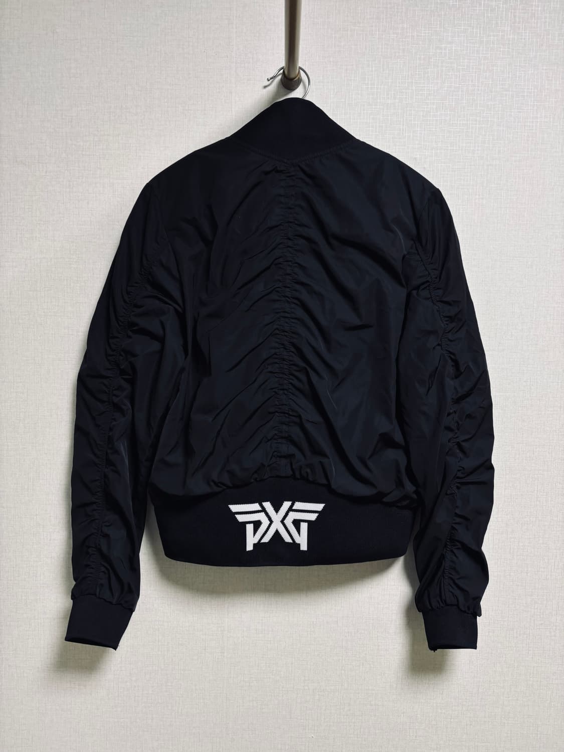 PXG 여성 블랙 보머 자켓 점퍼 상품이미지3