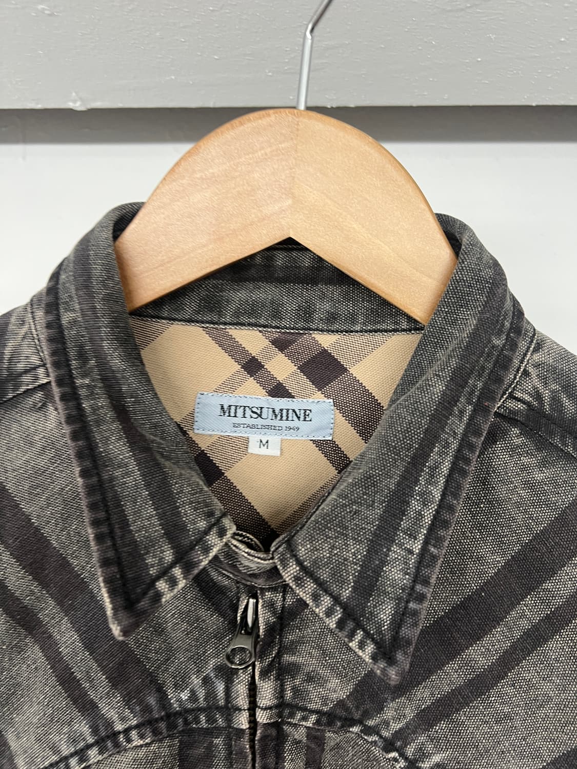 MITSUMINE 웨스턴 데님 봄버 상품이미지2