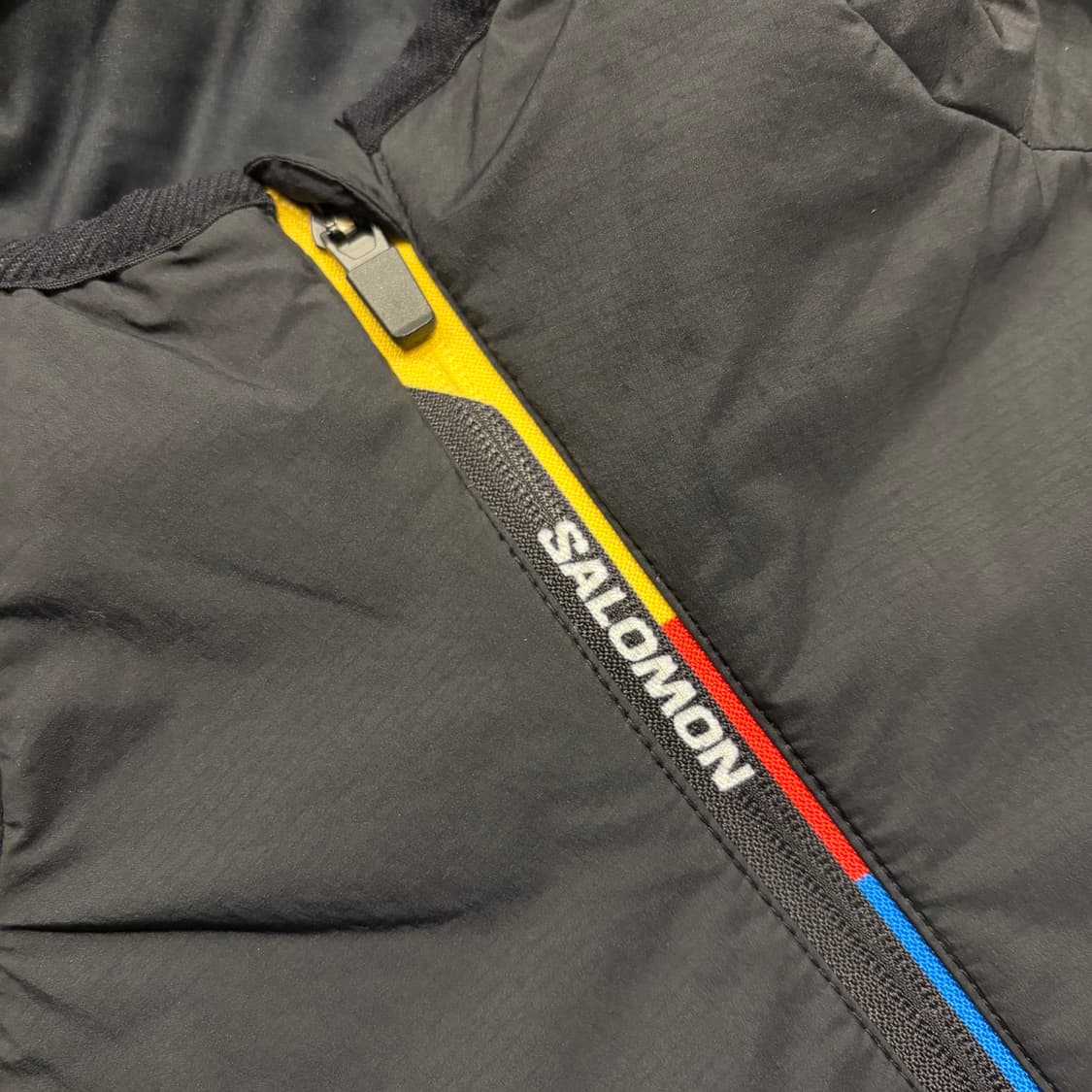 [M] 살로몬 모디세이 블랙 후드 바람막이 자켓 B613 상품이미지4