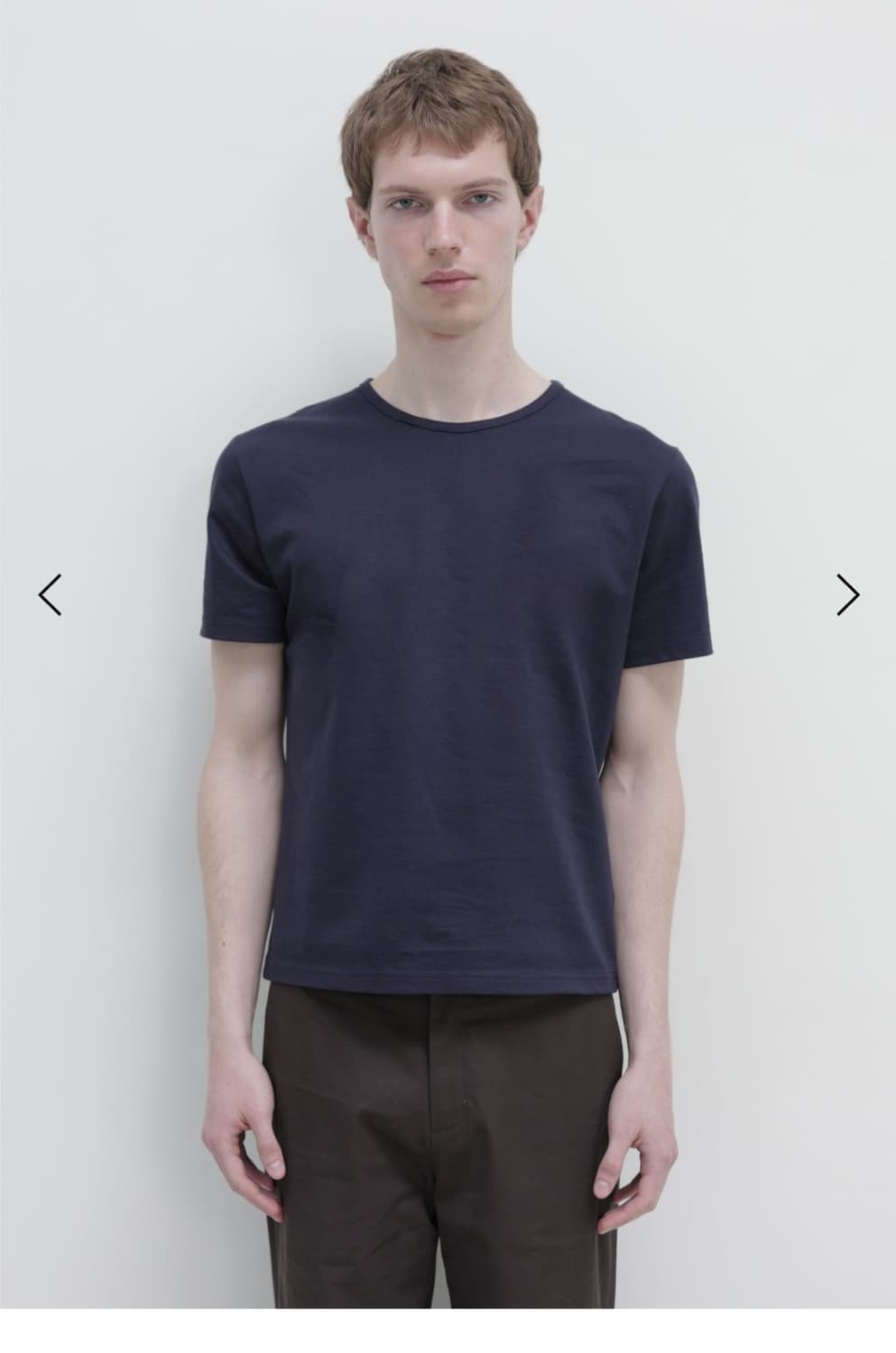 Les pin tshirt 30수(purple blue) 상품이미지1