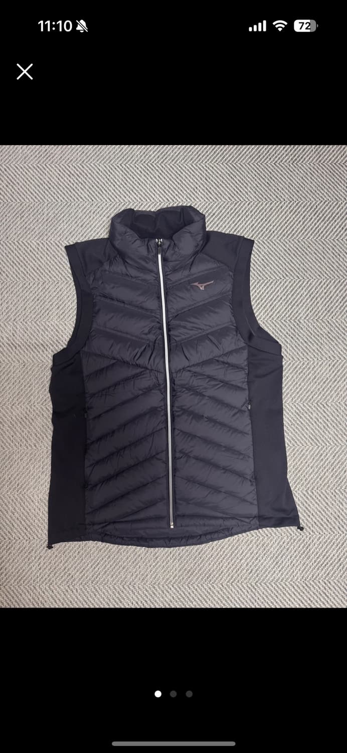 상태 S) 미즈노 거위털 패딩조끼 XL 구스다운 상품이미지2