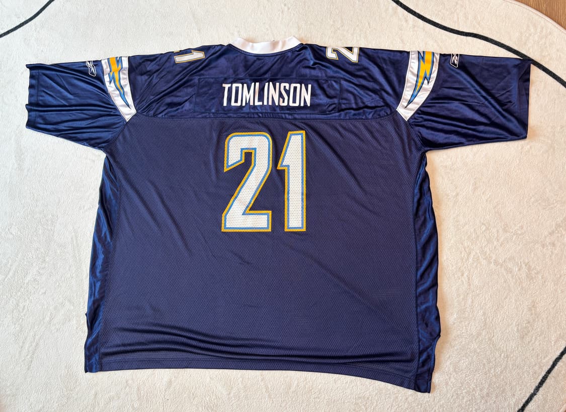 리복+NFL_스포츠져지 5XL 미식축구져지 상품이미지2