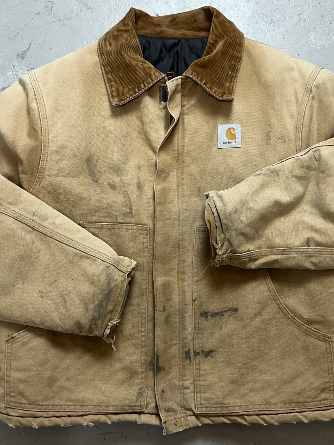 90's OG 칼하트 J02 아크틱 자켓 칼하트 디트로이트 자켓 상품이미지8