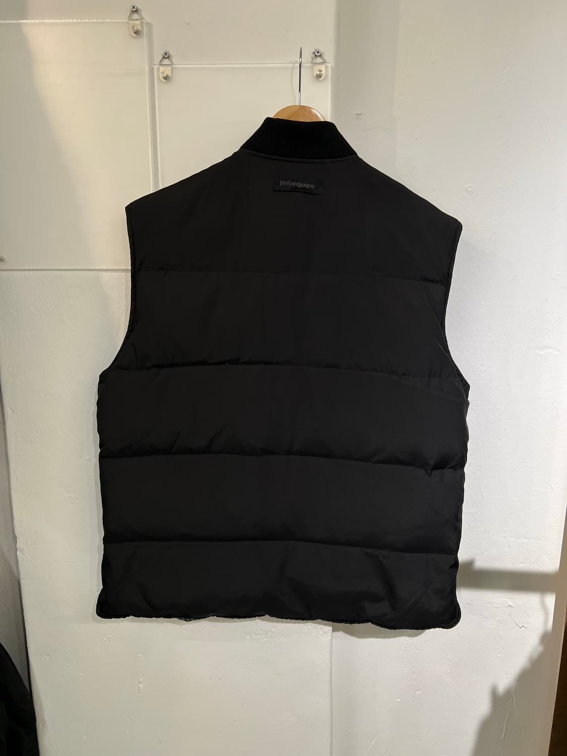 90-00s YSL 입생로랑 리버시블 패딩 조끼 상품이미지6