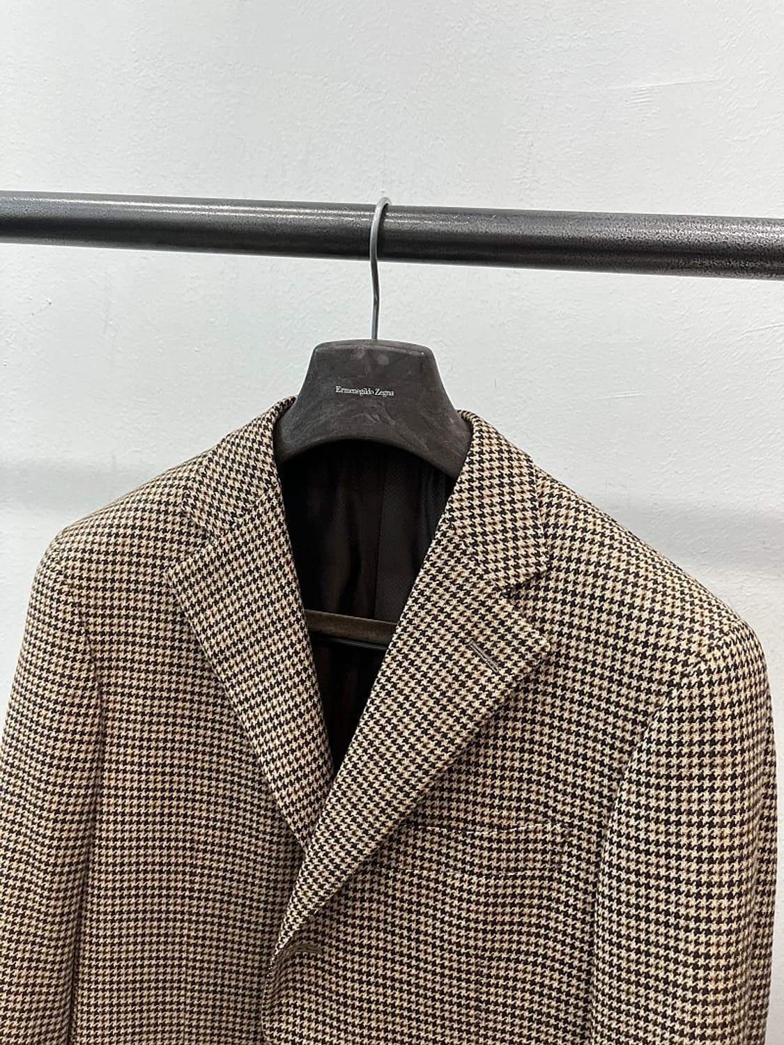 95-100) 에르메네질도제냐 캐시미어 건클립 자켓  상품이미지3