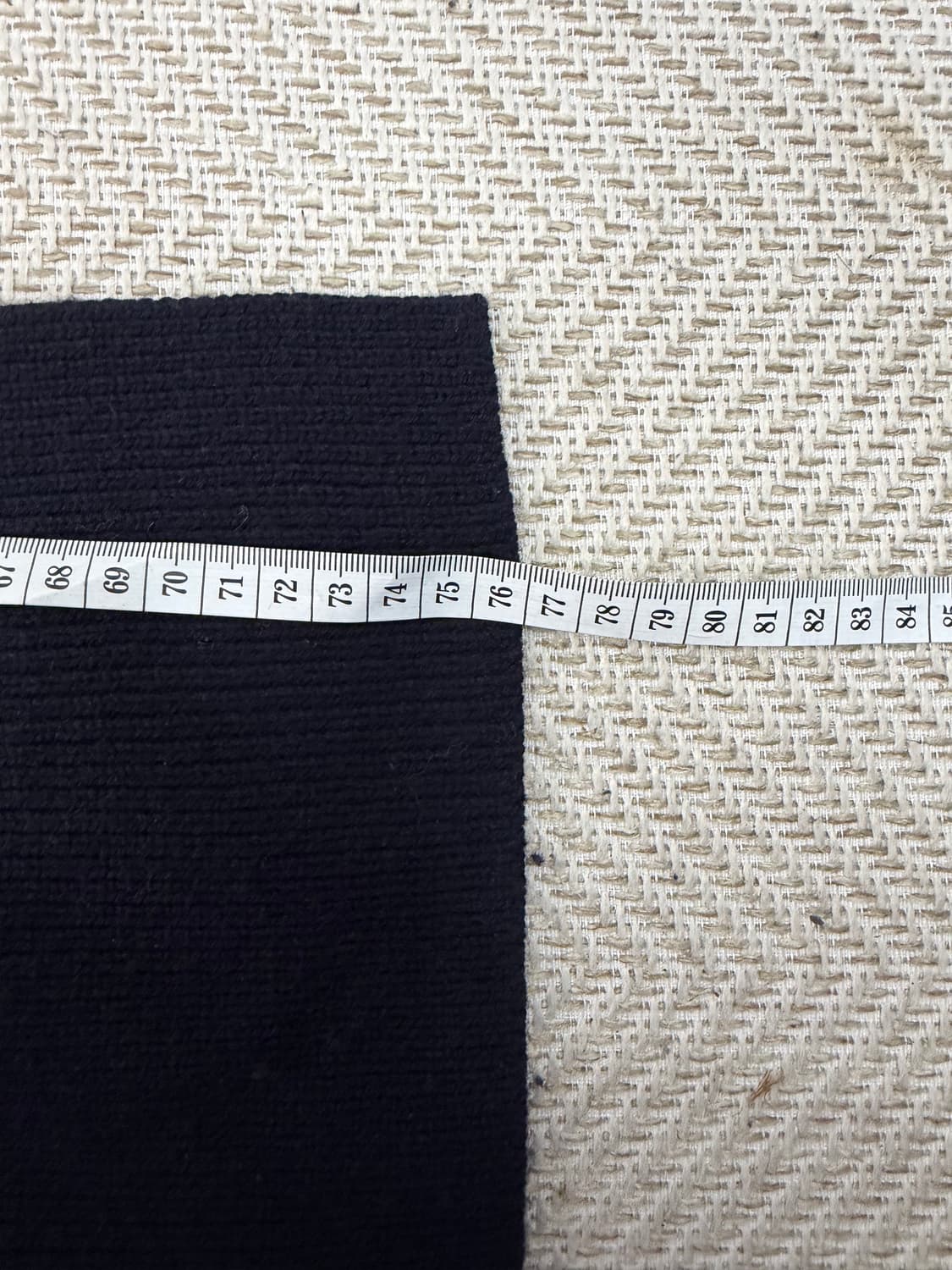 정품) COS 네이비 니트 랩 베스트 55 상품이미지8