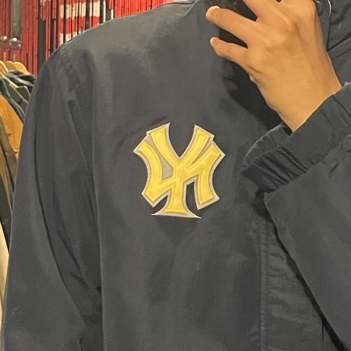 [IM]WWS x New York YANKEES 뉴욕 양키스 네이비 바막 상품이미지5
