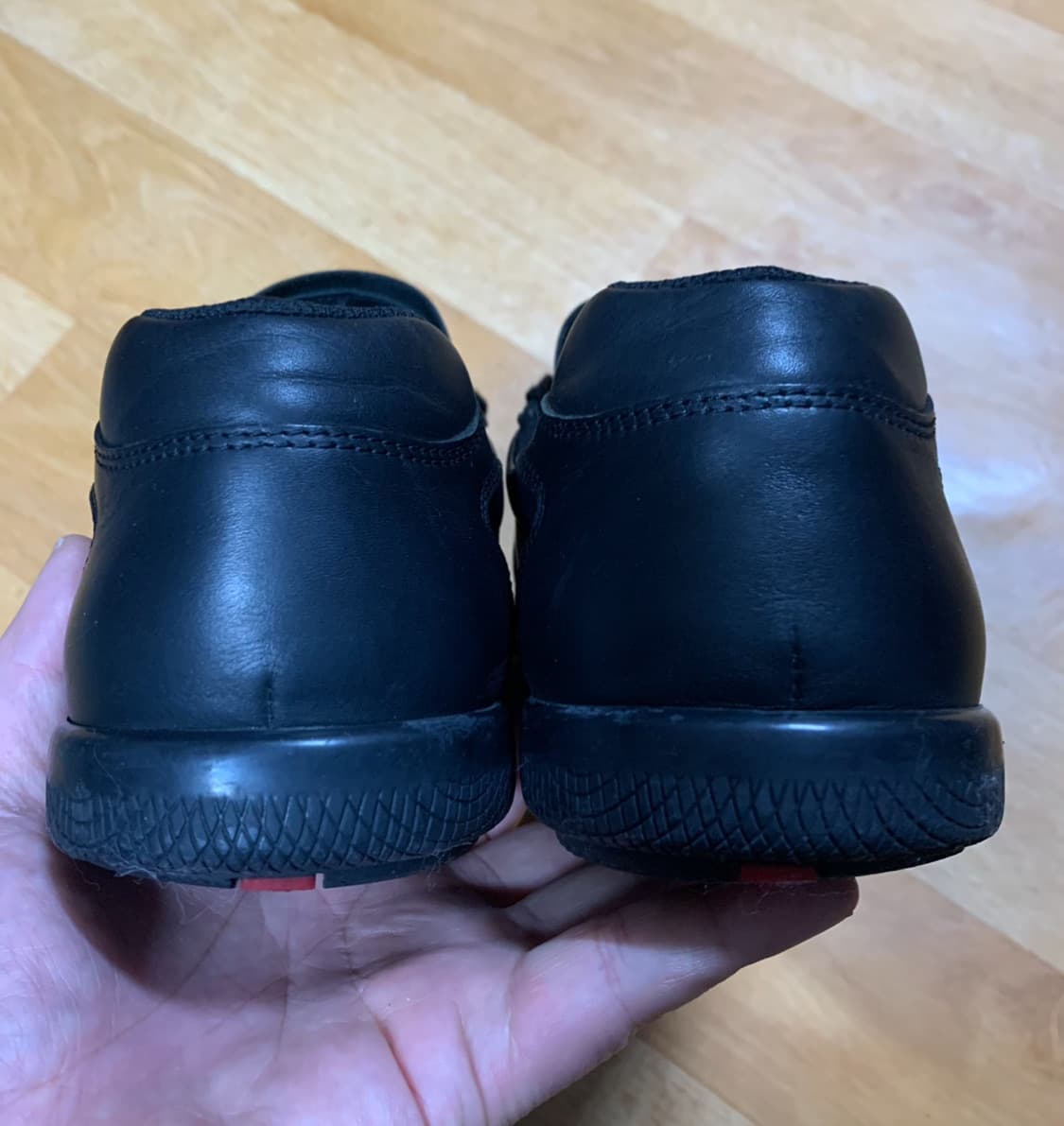 PRADA 프라다 스포츠 로우탑 스니커즈(올-레더)8.5 사이즈 상품이미지5