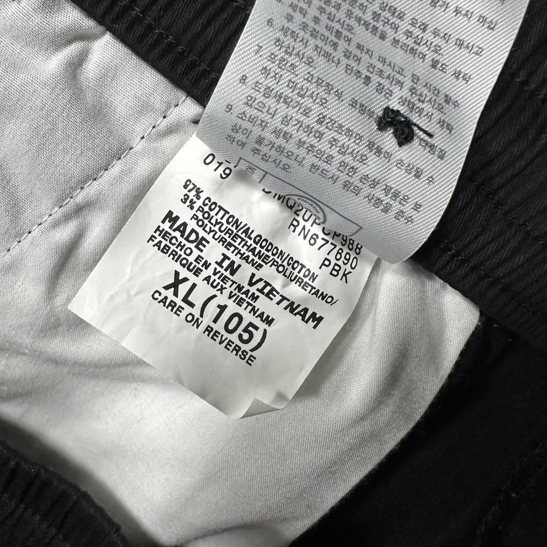 ✨ (바배) 디키즈 블랙 밴딩 치노 팬츠 상품이미지5