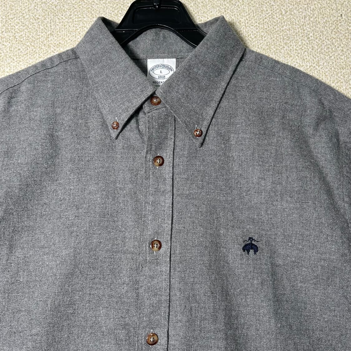 (L) 브룩스 브라더스 그레이 셔츠 상품이미지3