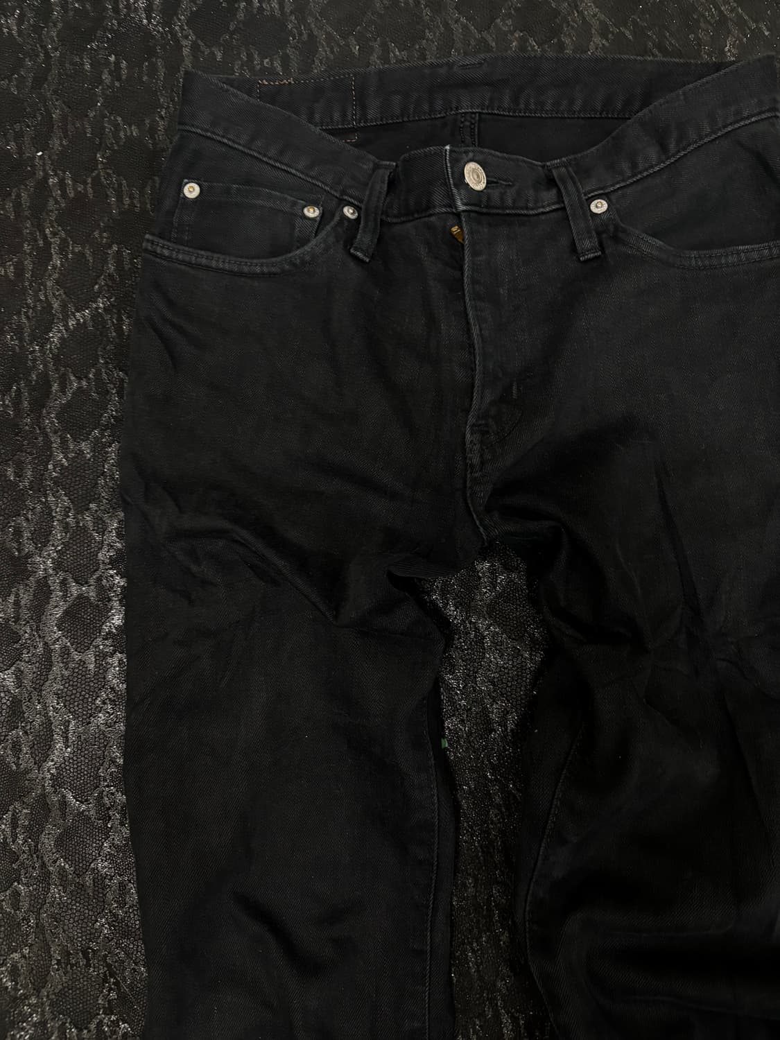 “Edwin 503”Black Chic Mood straight-Fit  상품이미지5