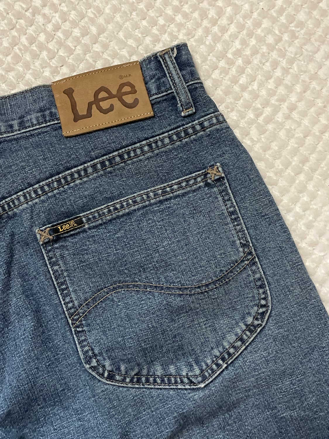 Lee 리 M8903 유니온메이드 레귤러 핏 데님 쇼츠 청반바지 상품이미지6