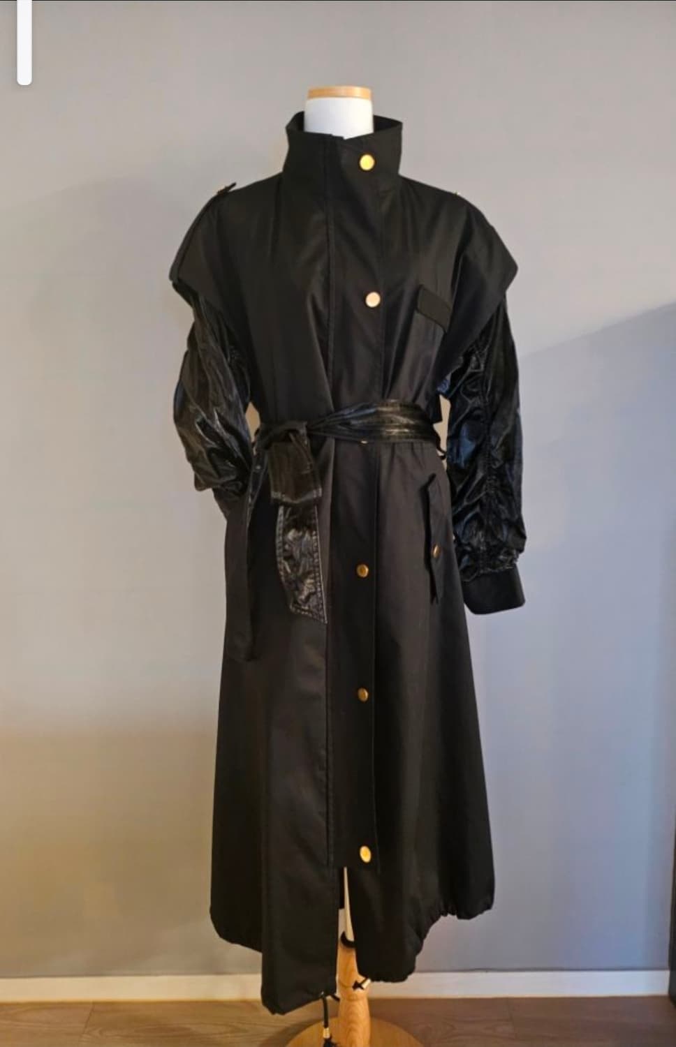 JULL -- LOG 줄로그 롱 점퍼 상품이미지2