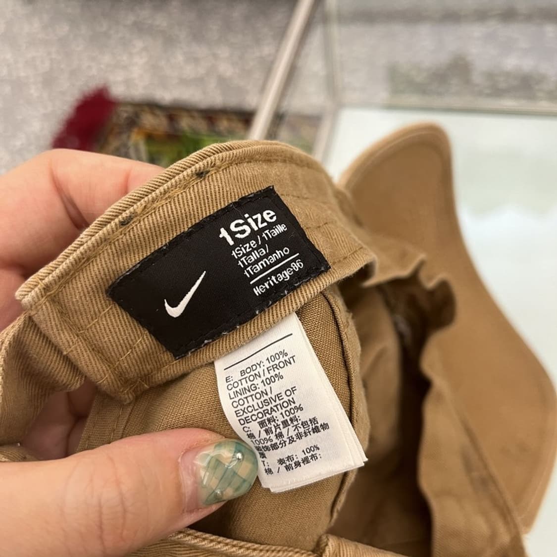 나이키 헤리티지 베이지 야구모자 볼캡 C05860 상품이미지3