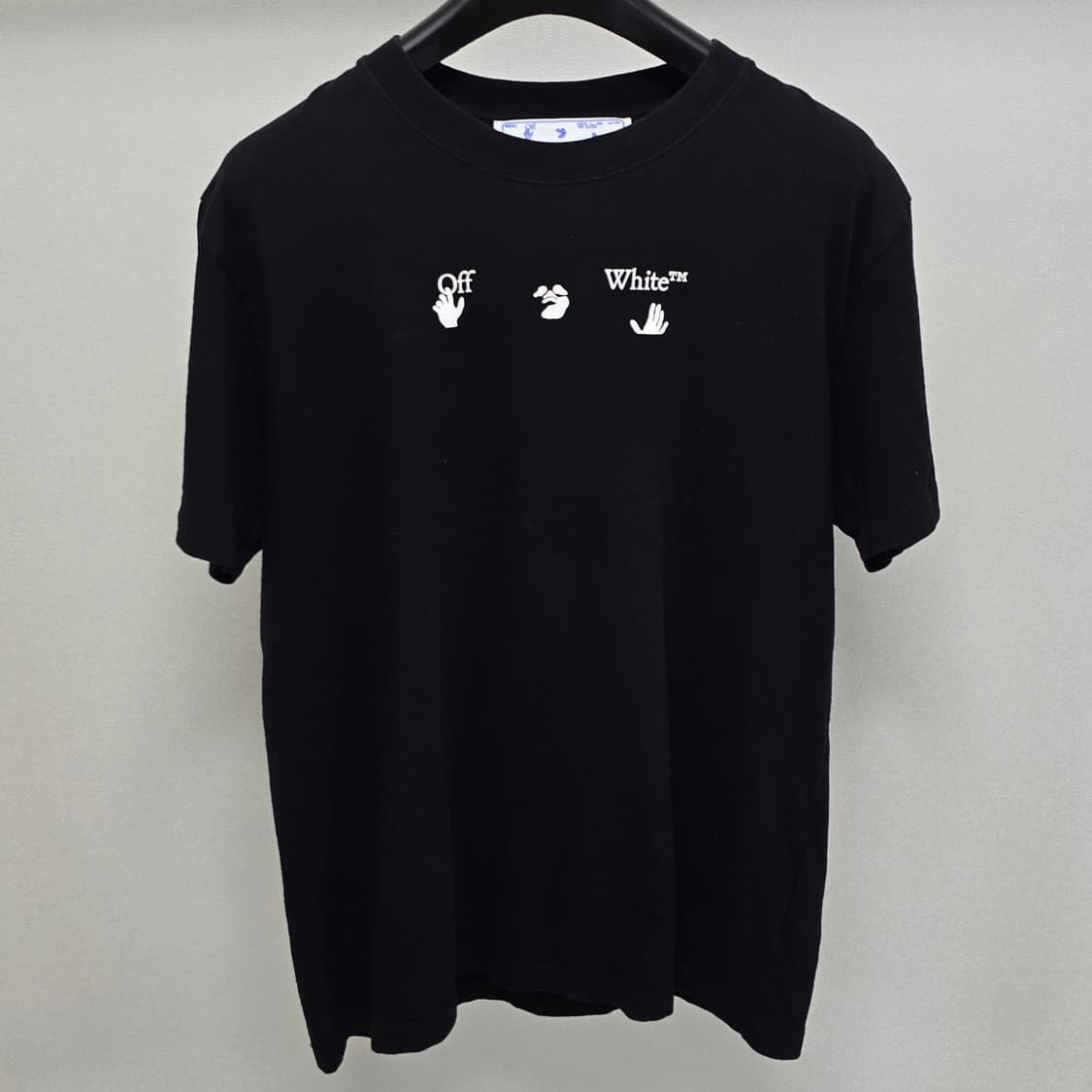 오프화이트 PEACE 지구 반팔 티셔츠 m사이즈 100 105 판매 상품이미지2
