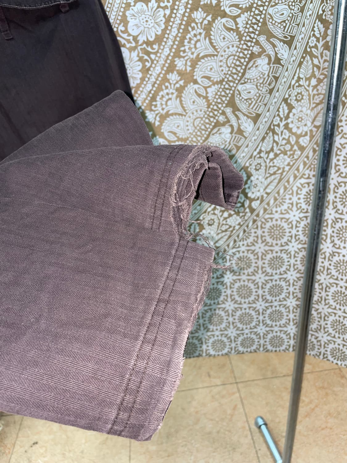 베이직하우스 더블니 퍼티그팬츠 상품이미지7