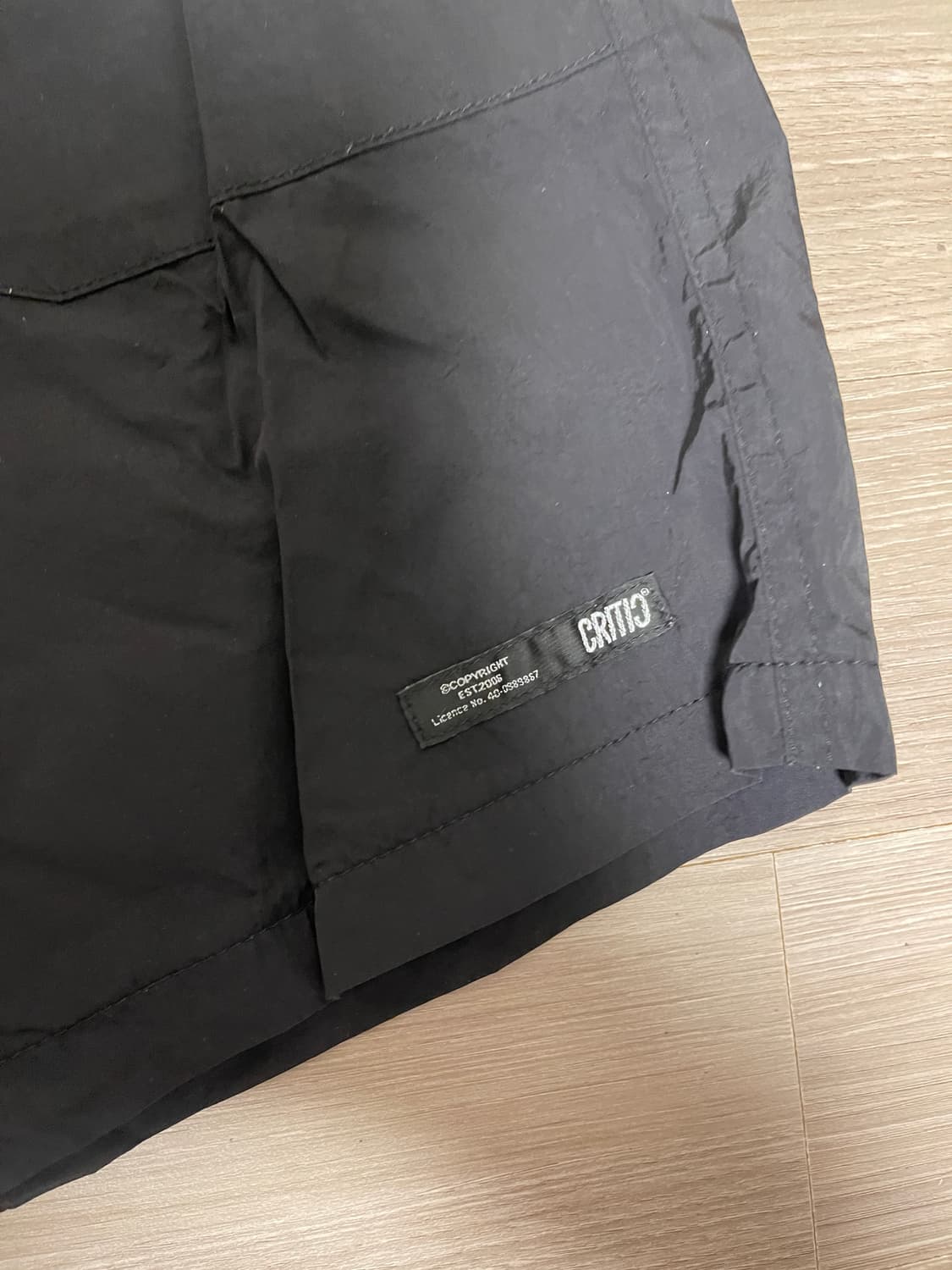 크리틱 퍼티그 쇼츠 블랙 상품이미지3