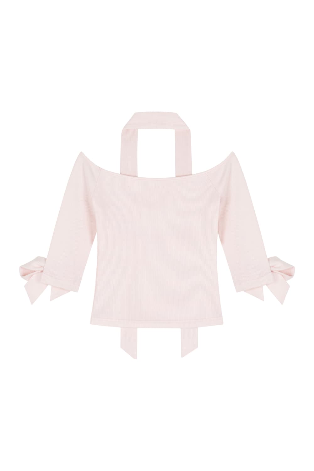 클리시어 Candy bow off - shoulder scarf set 상품이미지6