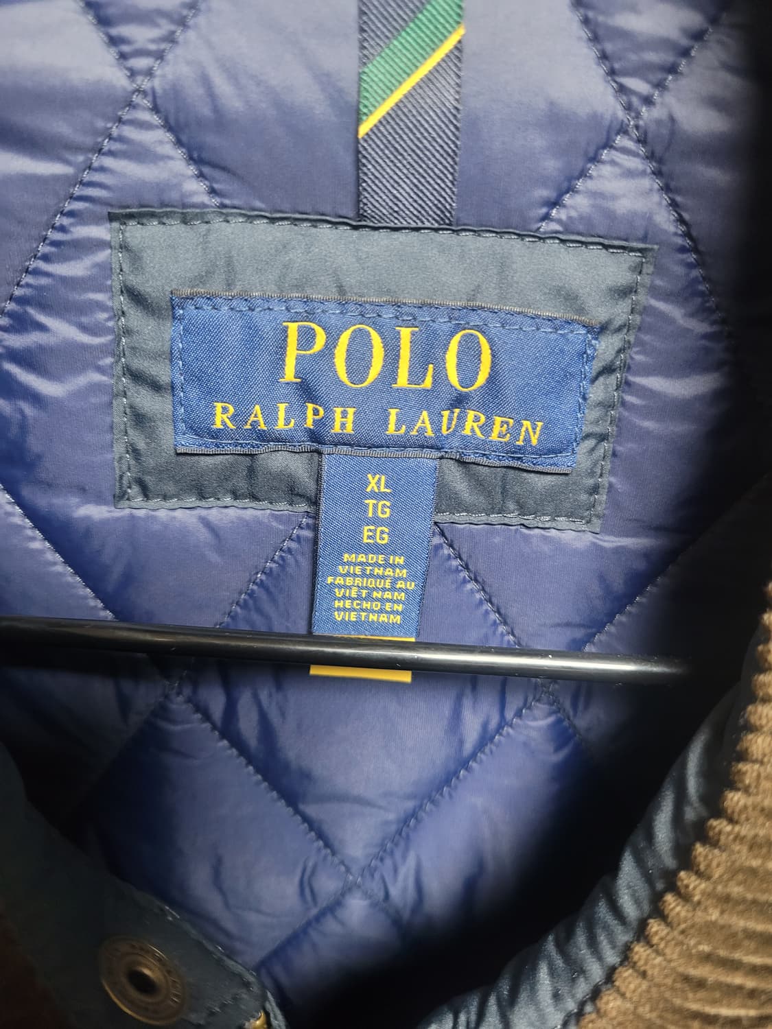 폴로 퀼팅자켓 xl 상품이미지2