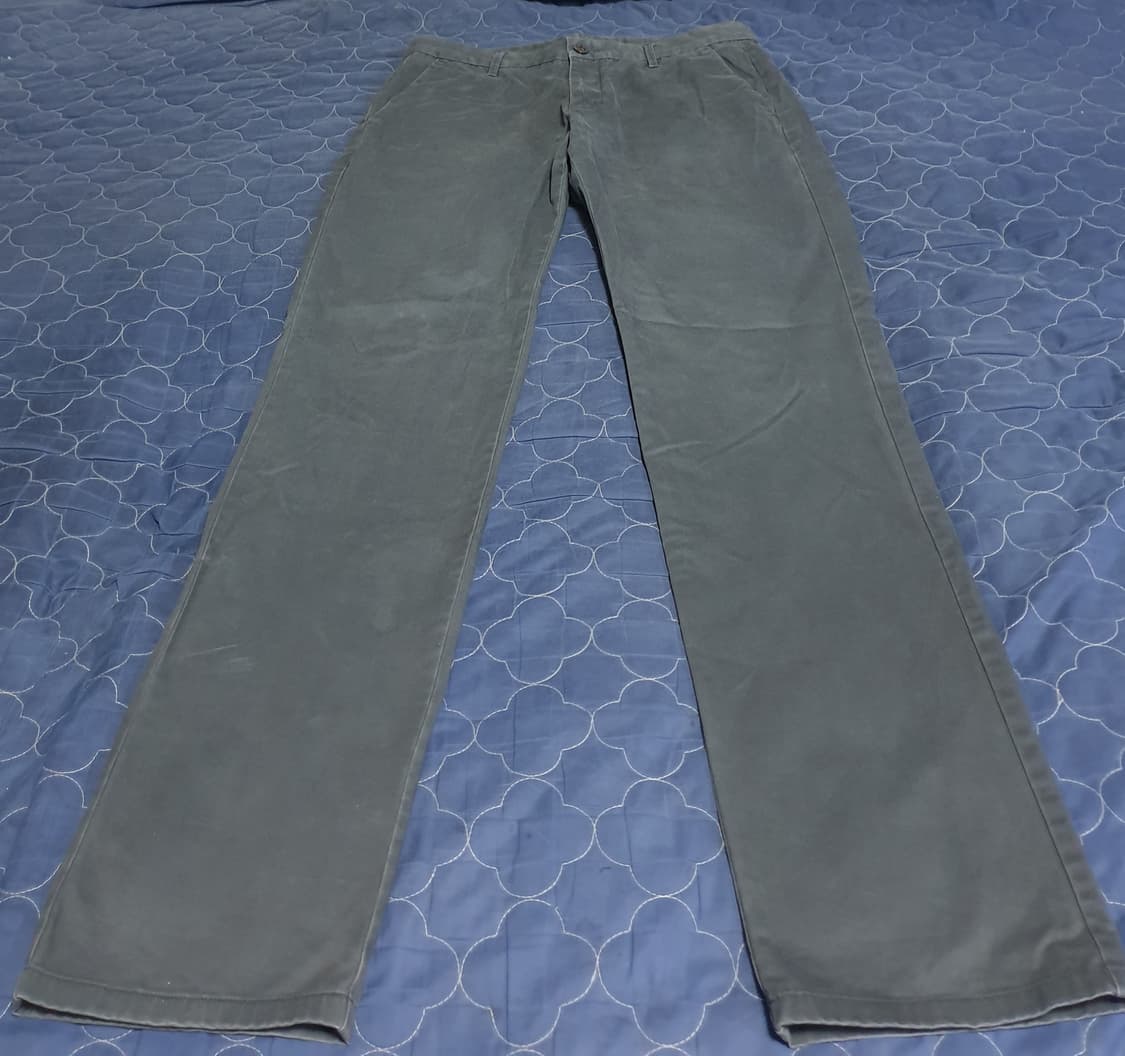 (빈티지) 코스모폴리탄 비노 피그먼트 코튼 치노팬츠 다크그레이 (34) 상품이미지1