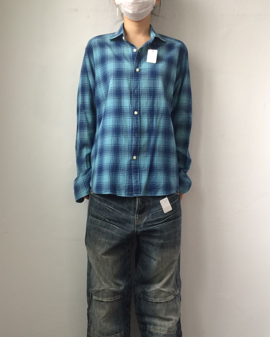 Check pattern shirt 상품이미지5