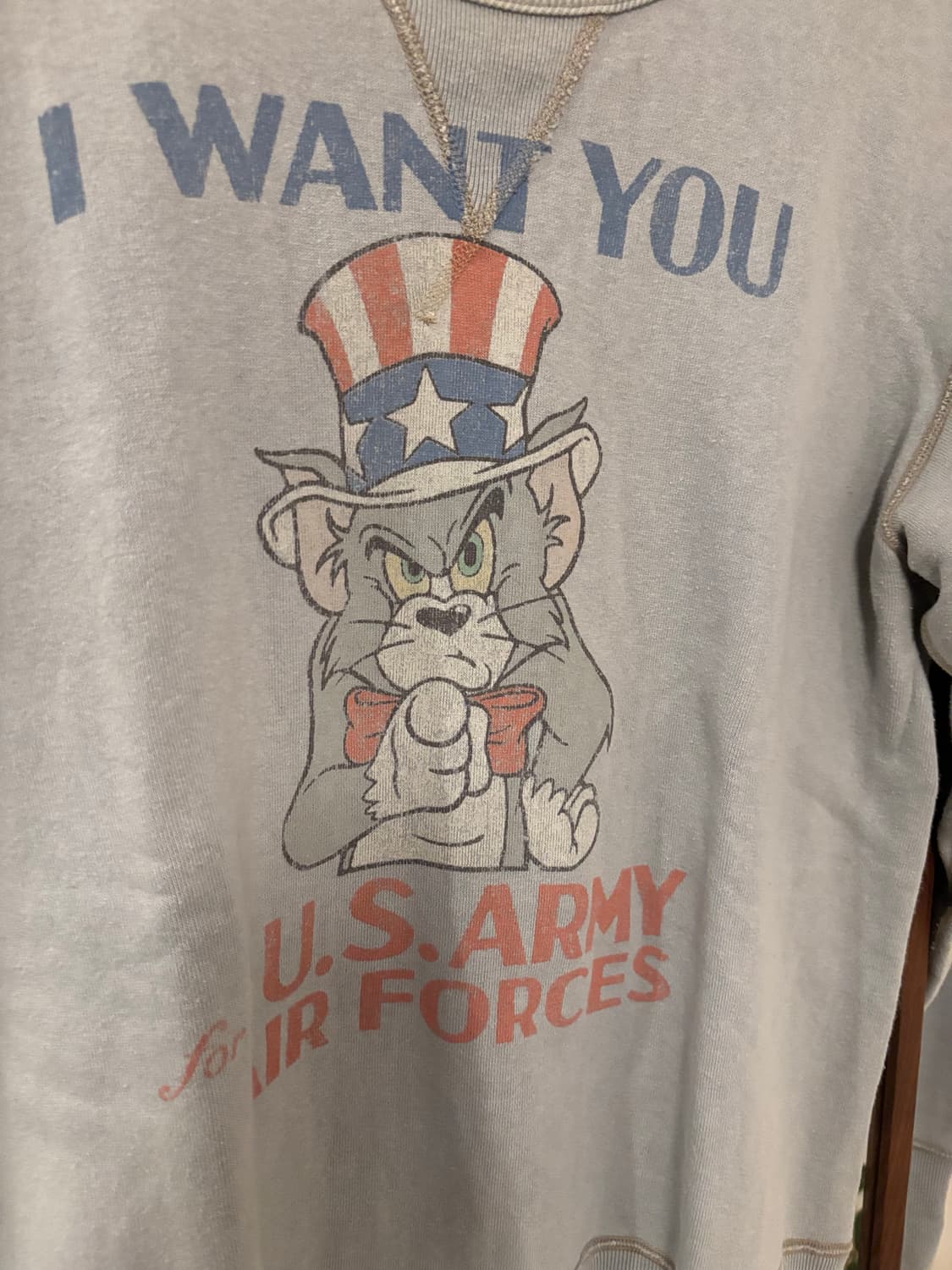 토이즈맥코이 엉클샘 톰과제리 맨투맨 상품이미지3