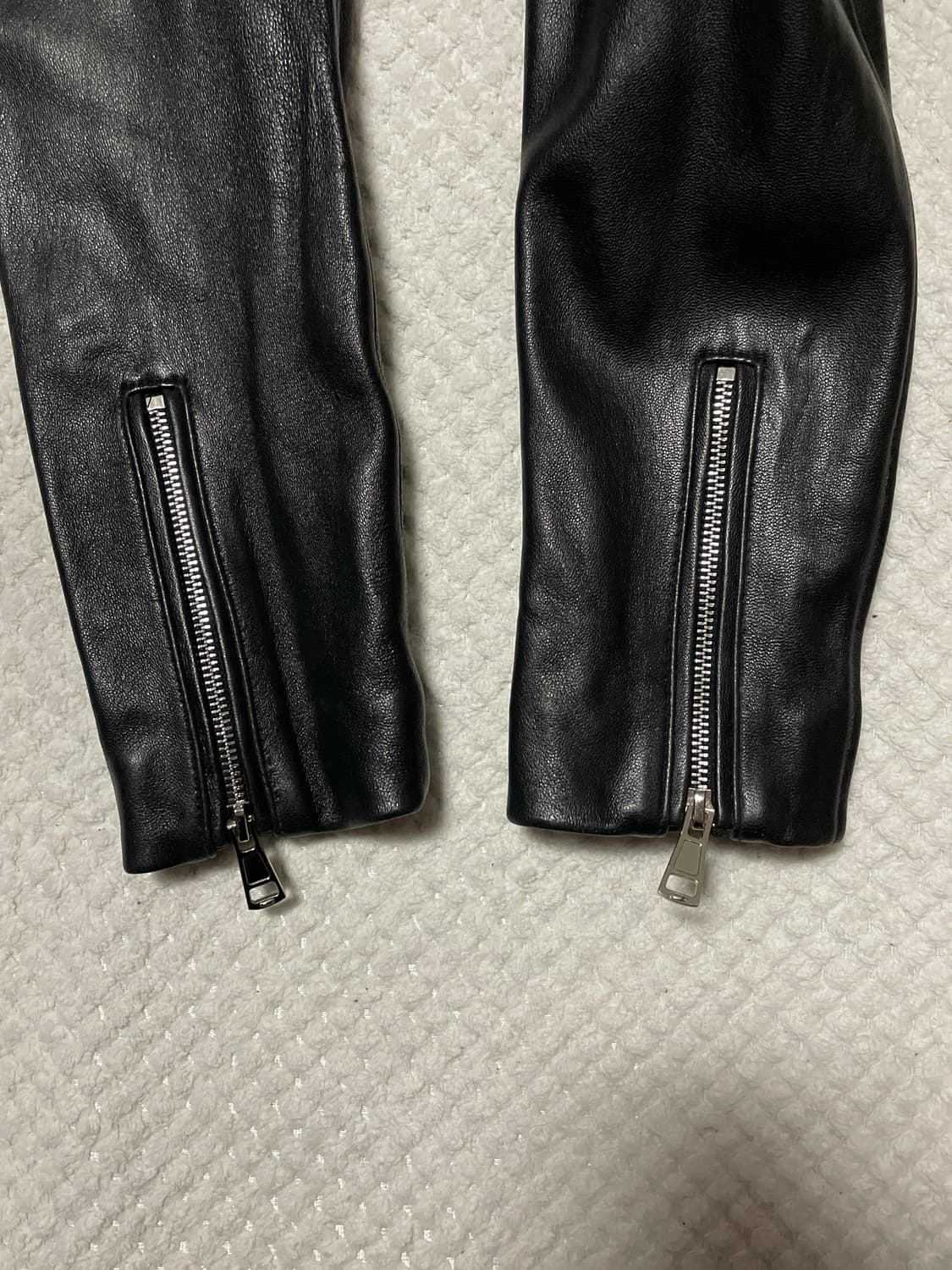 FORTIME 웨스턴 무드 램스킨 양가죽 레더 자켓 상품이미지5