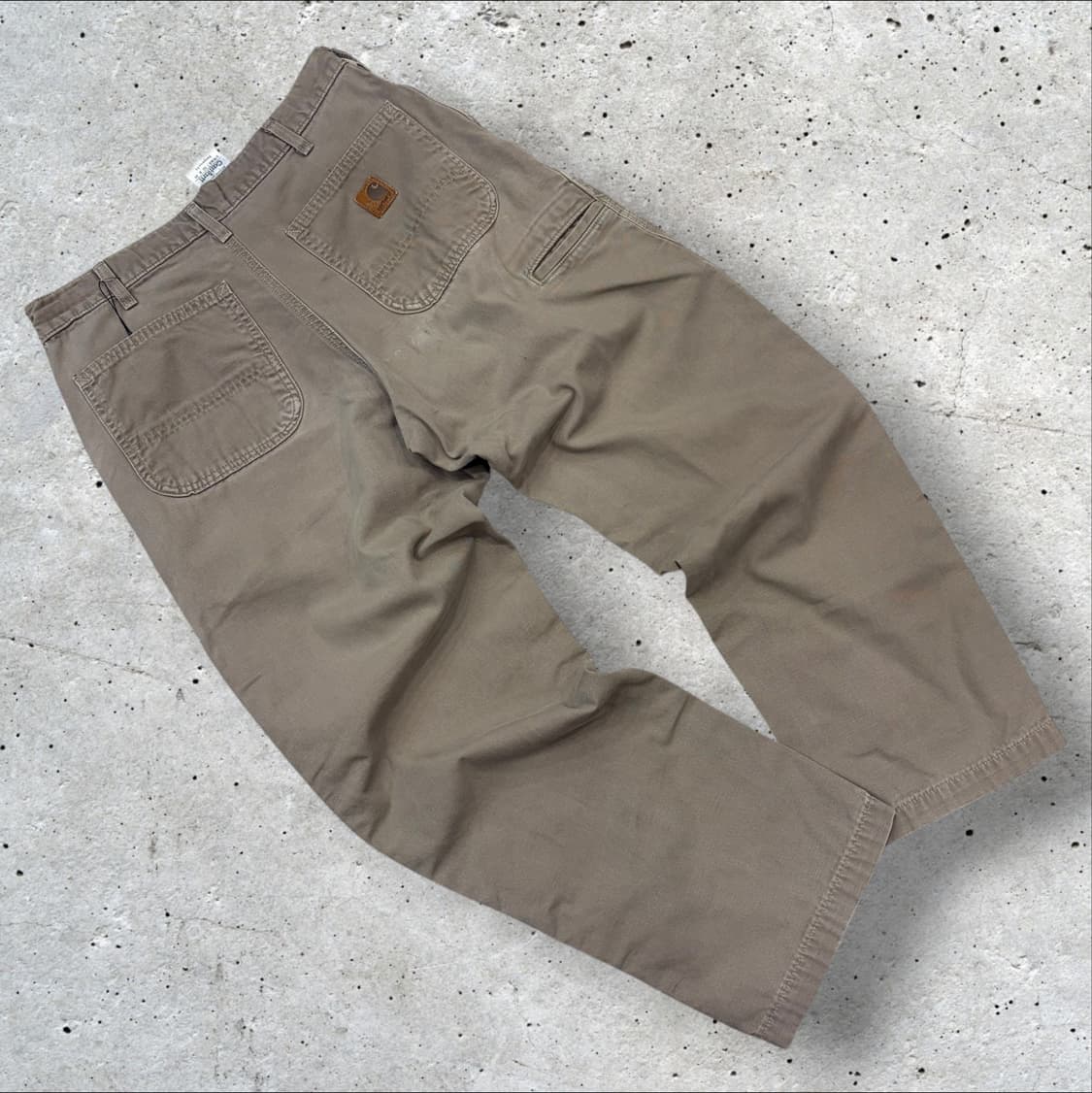 [33x30] 칼하트 B175 MUS 카펜더 팬츠 면바지 베이지 B280 상품이미지1