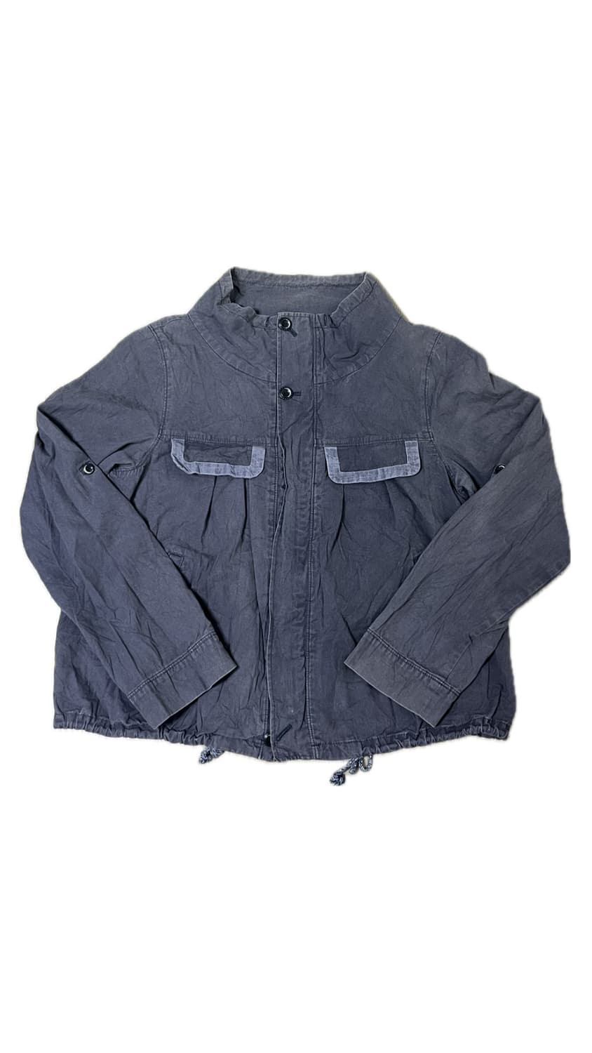 퍼플 워싱 워크 자켓 상품이미지6