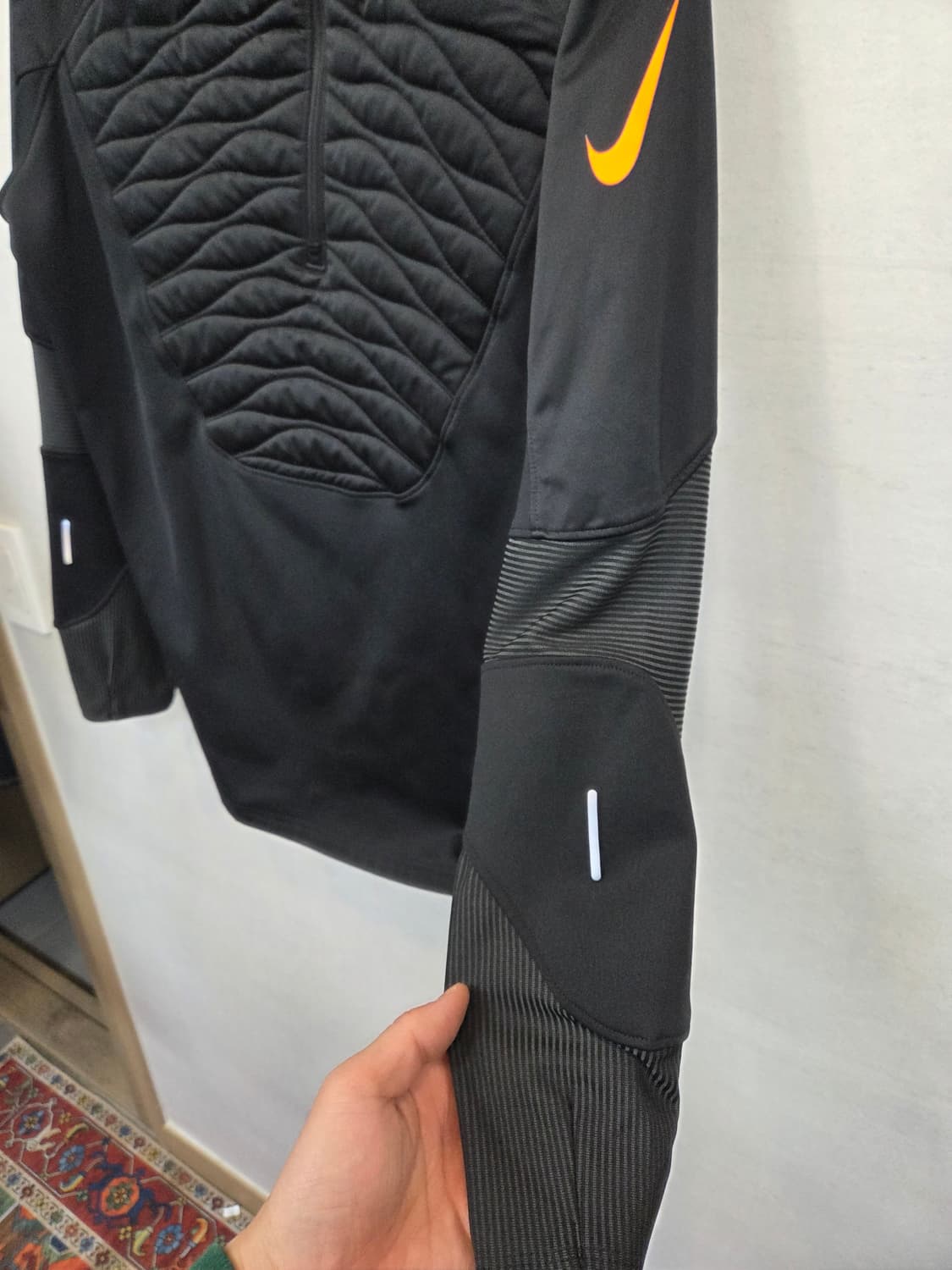 나이키 써마핏 윈터 스트라이크 워리어 반집업 기능성 긴팔 xl 상품이미지5