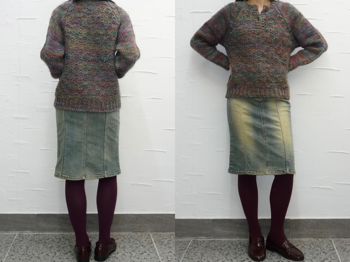 Vintage chunky knit 상품이미지3