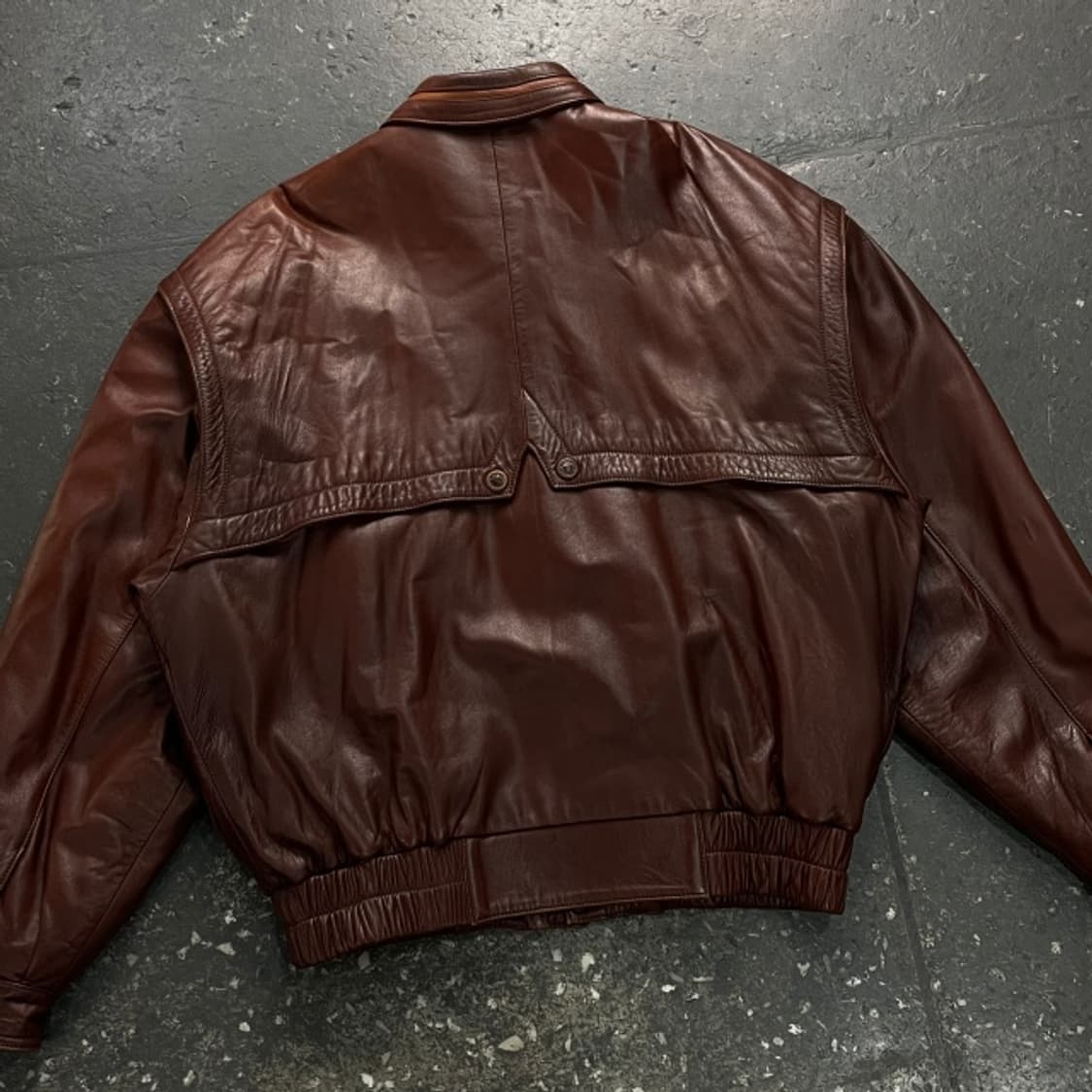 100 MUNPER 스페인 양가죽 램스킨 A-2 플라이트 자켓 상품이미지7