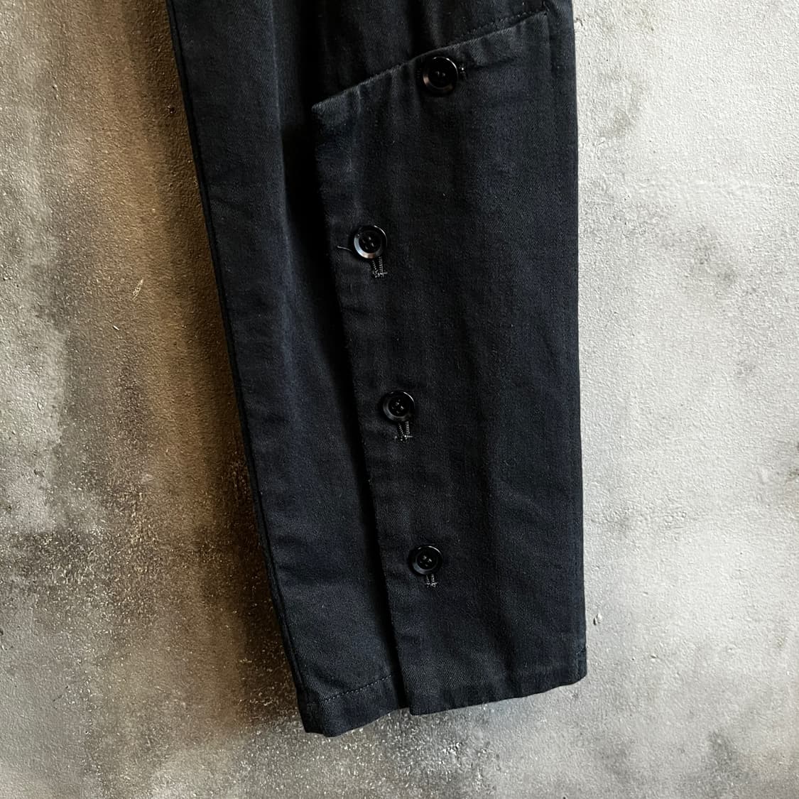 19aw 요지 야마모토 버튼 슬릿 트라우저 상품이미지4
