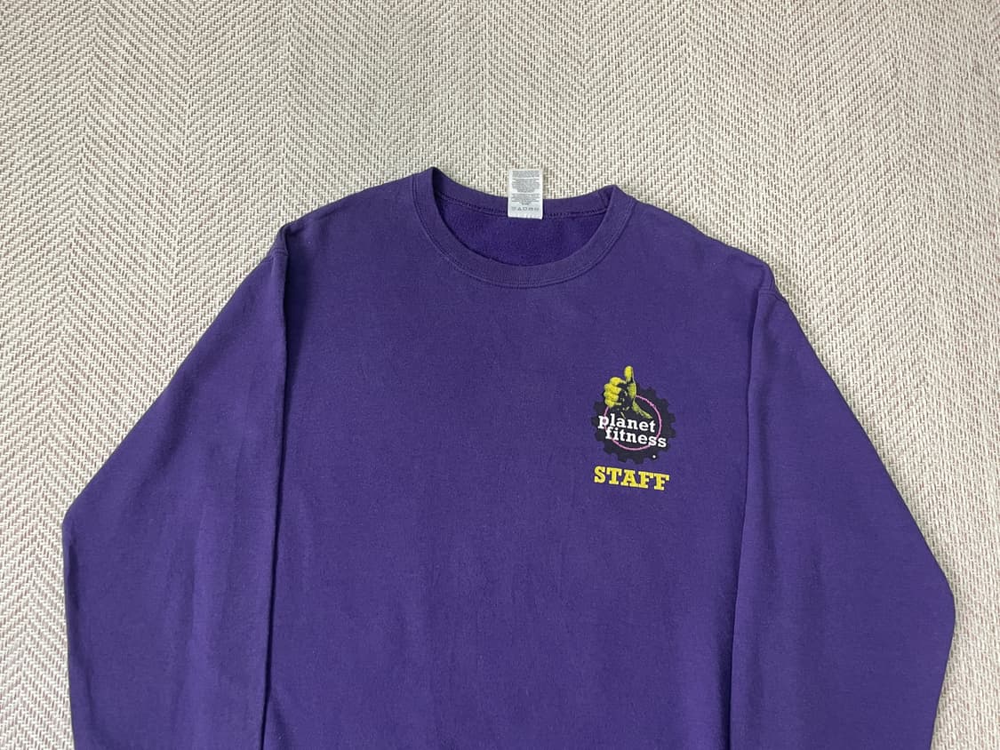 Jerzees저지스 스태프 퍼플 스웻셔츠  상품이미지3