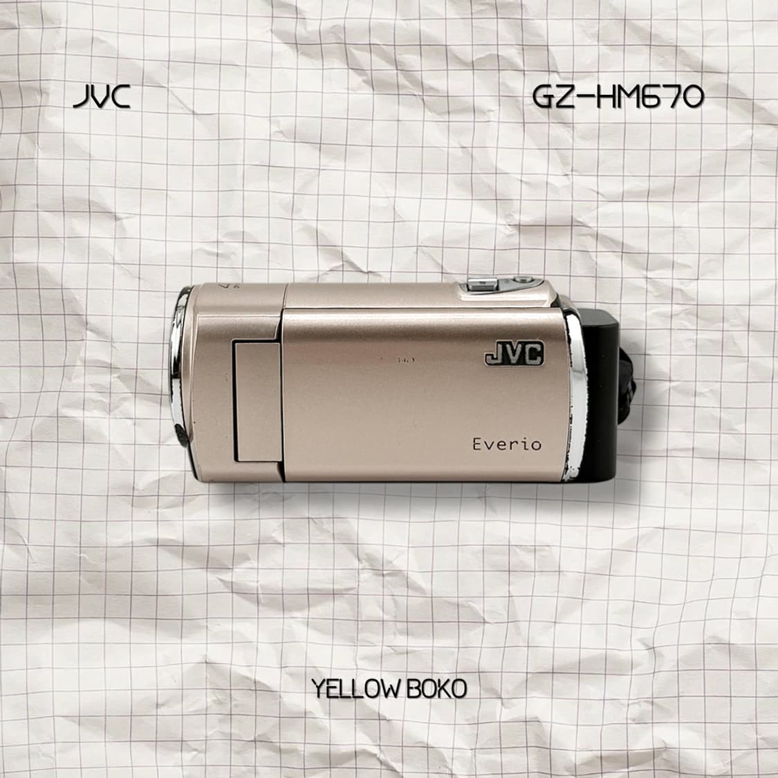 [레트로무비] JVC 켄우드 GZ-HM670 캠코더 비디오 카메라 상품이미지1