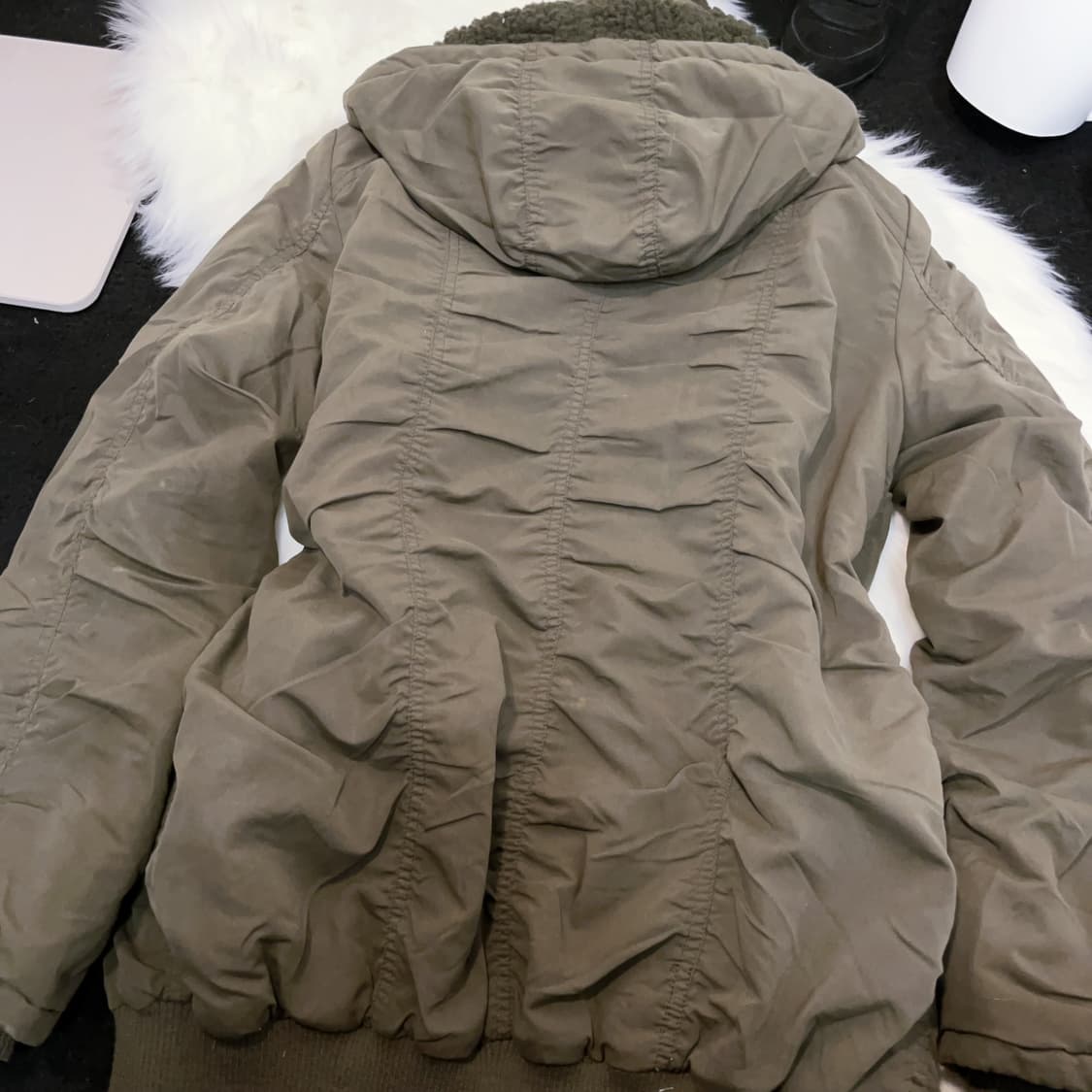 y2k 하이넥 셔링 자켓 00s 상품이미지6