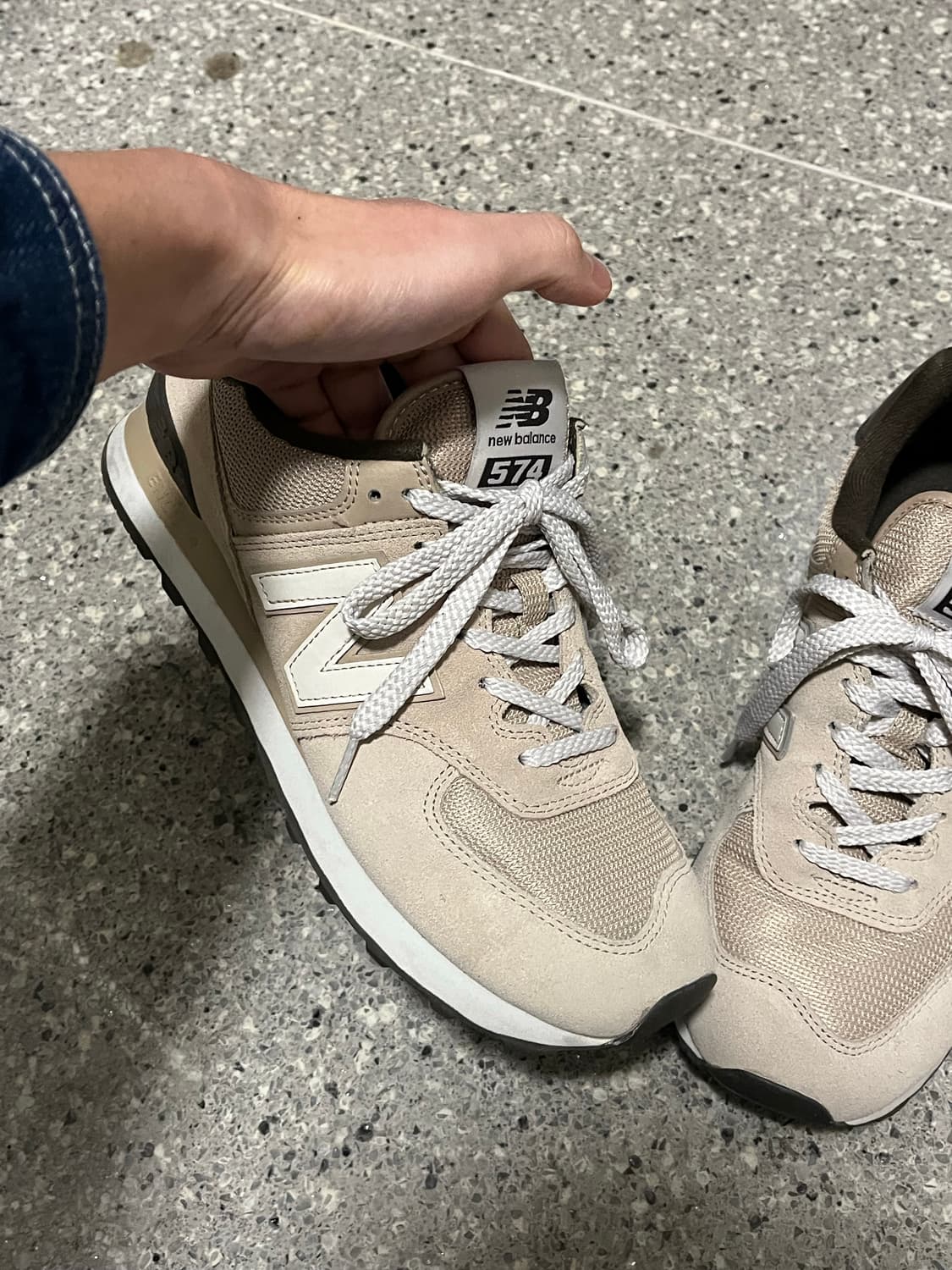 (한정판,새상품급) 뉴발란스x브라운야드 콜라보 574  상품이미지4