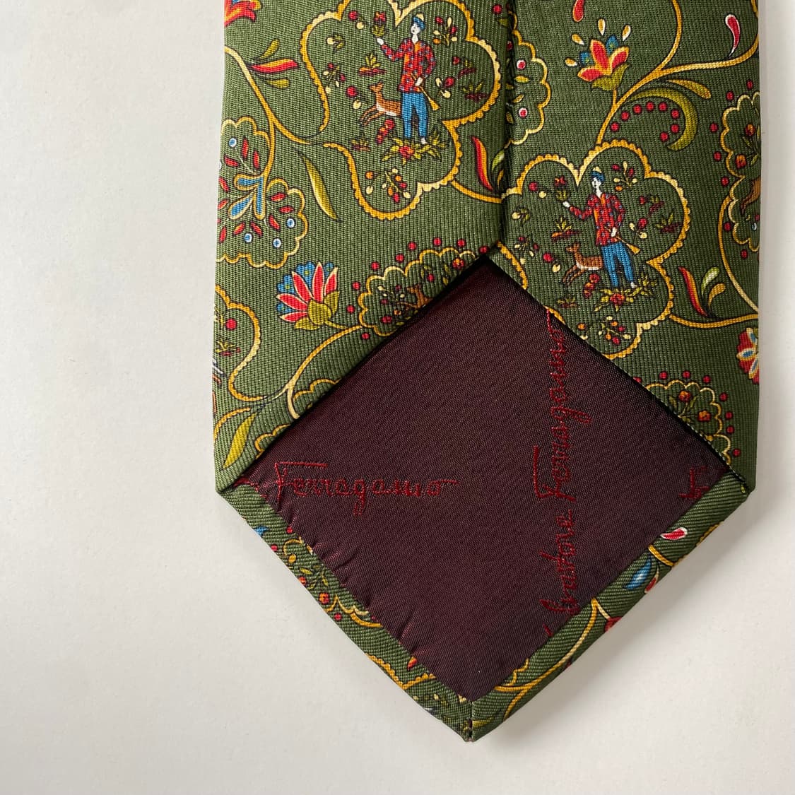 페레가모(Ferragamo) 명품 정품 넥타이 상품이미지8