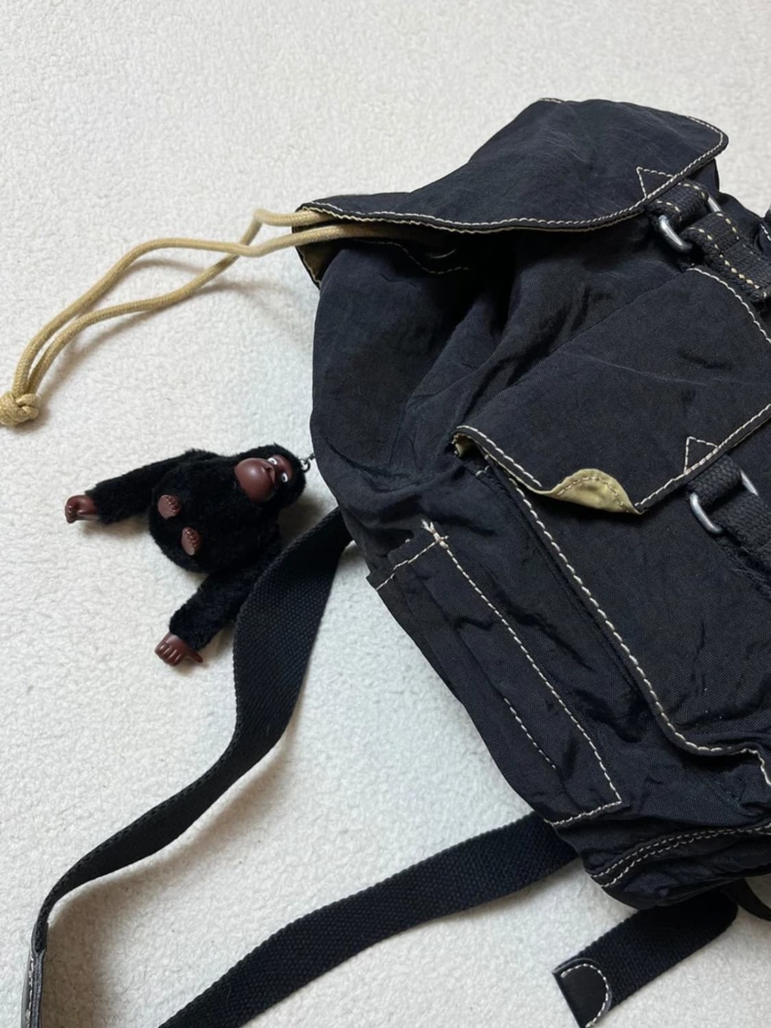 키플링 00s Y2K 복조리 백팩 Q1245 상품이미지4