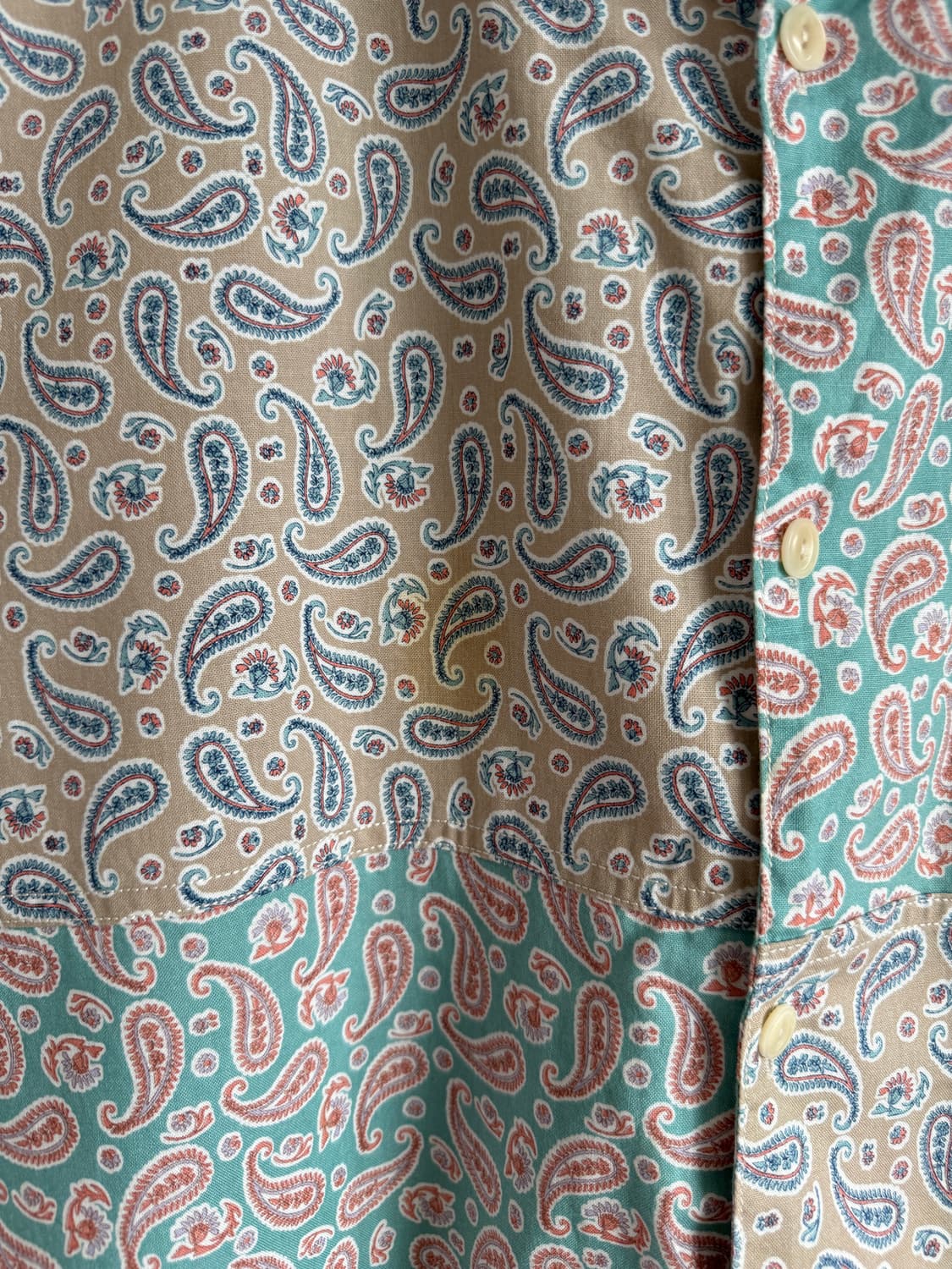 네이머클로딩(Namerclothing) 멀티 페이즐리 반팔 셔츠 상품이미지5