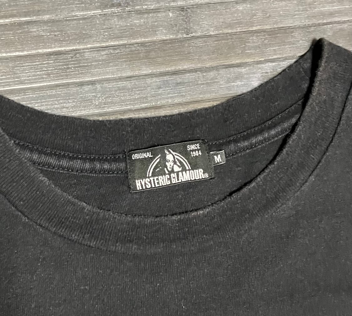 Hys girl logo black T-shirts 상품이미지4