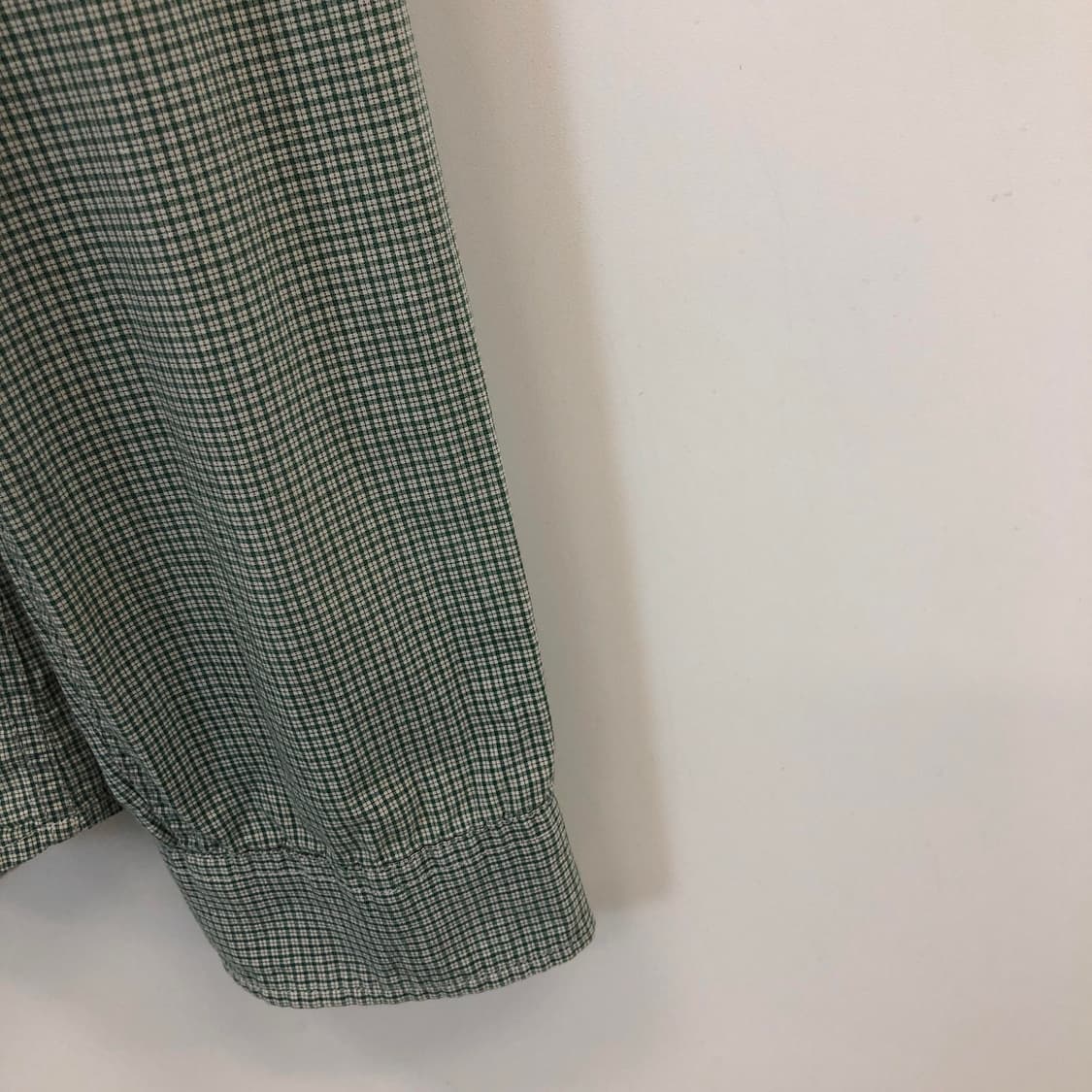 라코스테 패치로고 깅엄셔츠 105 상품이미지3