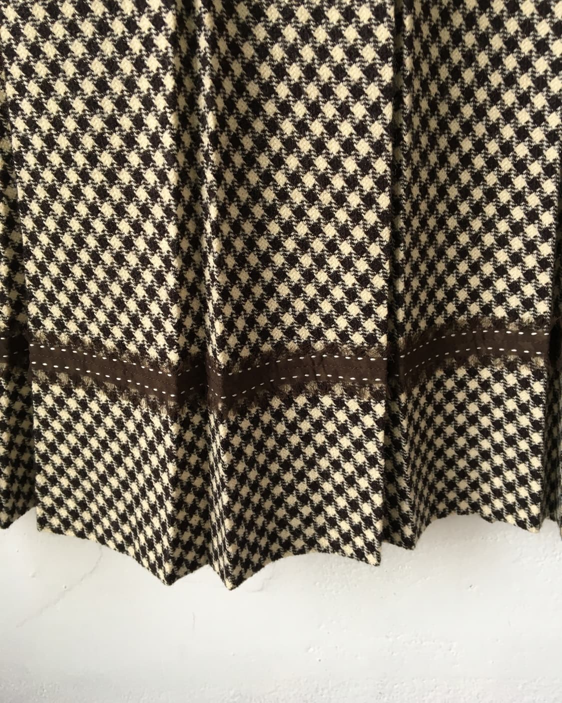 Woolen pleats skirt 상품이미지2